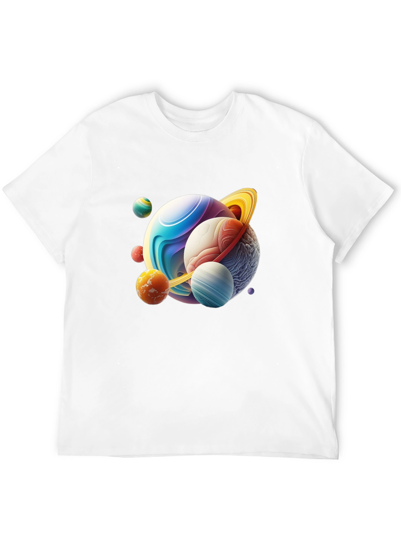 Planetary Graphic Tee - Mens Black T-Shirt