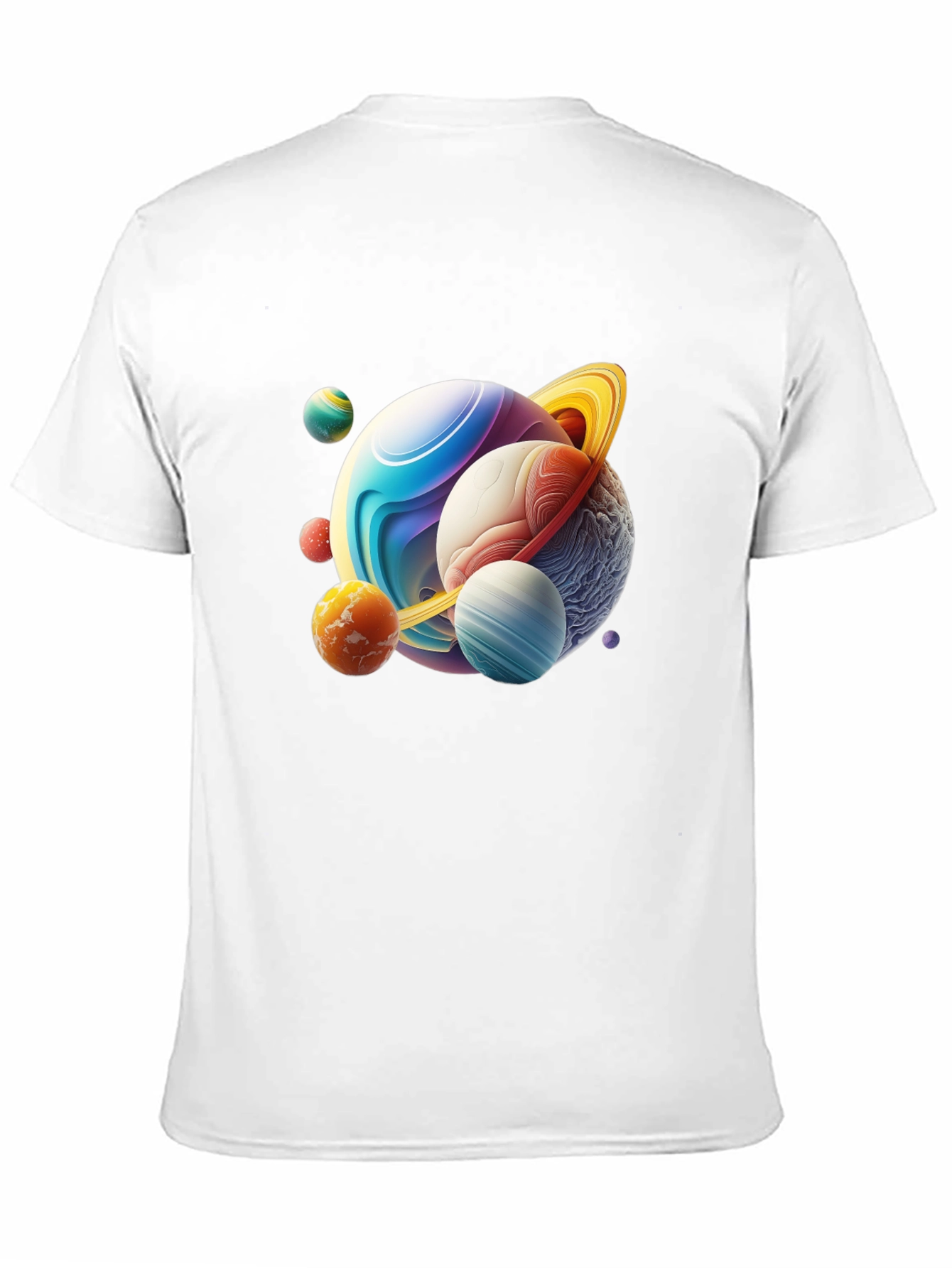 Planetary Graphic Tee - Mens Black T-Shirt