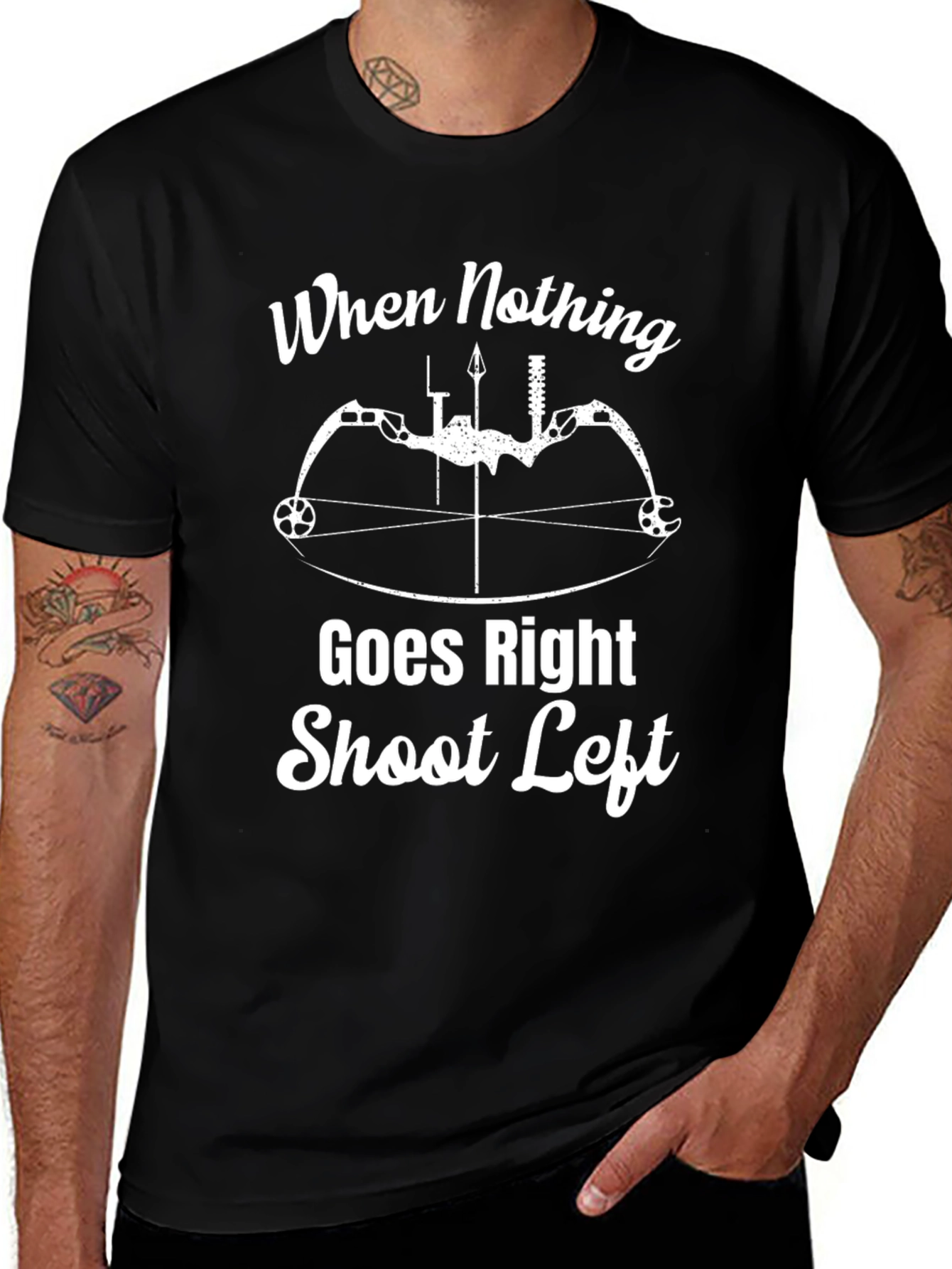 Funny Archery T-Shirt - When Nothing Goes Right
