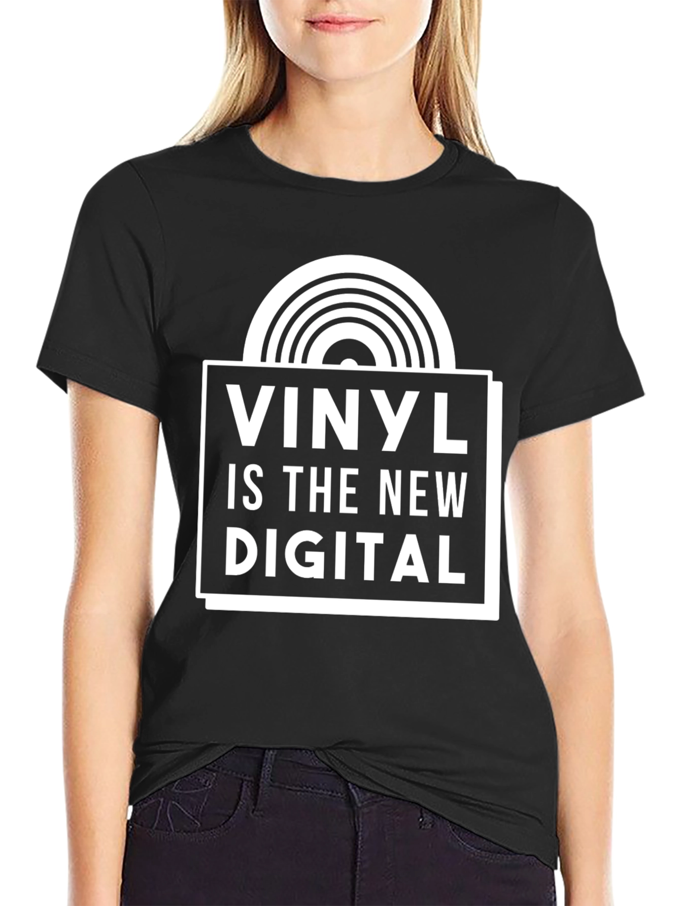 Vinyl is the New Digital Graphic T-Shirt