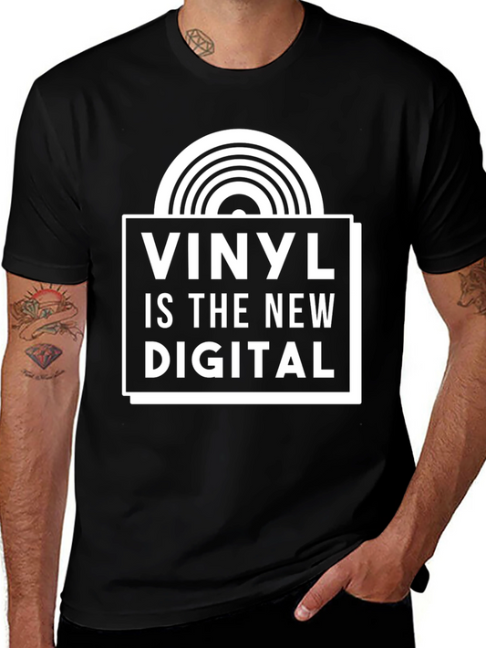 Vinyl is the New Digital Graphic T-Shirt