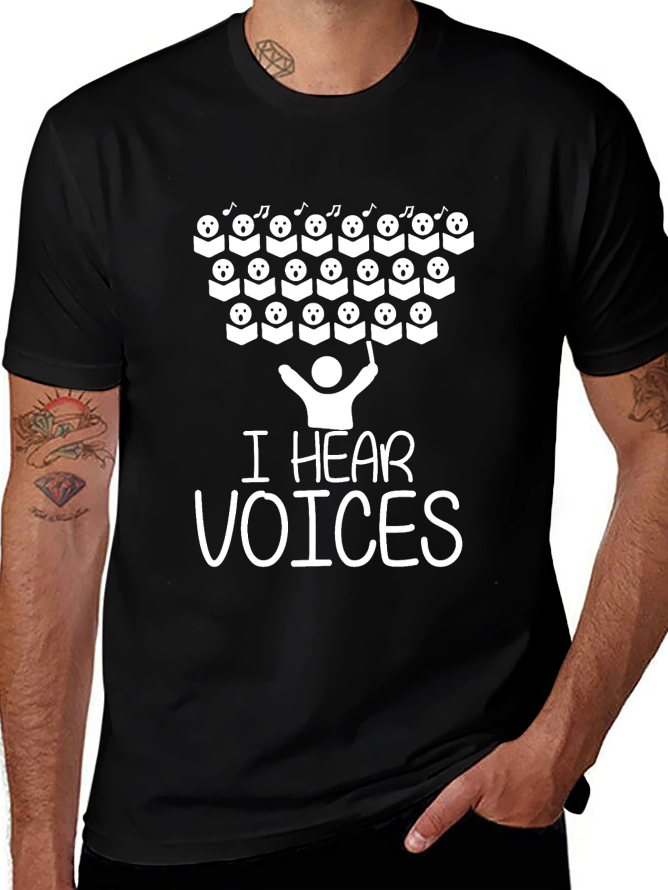 I Hear Voices Choir T-Shirt