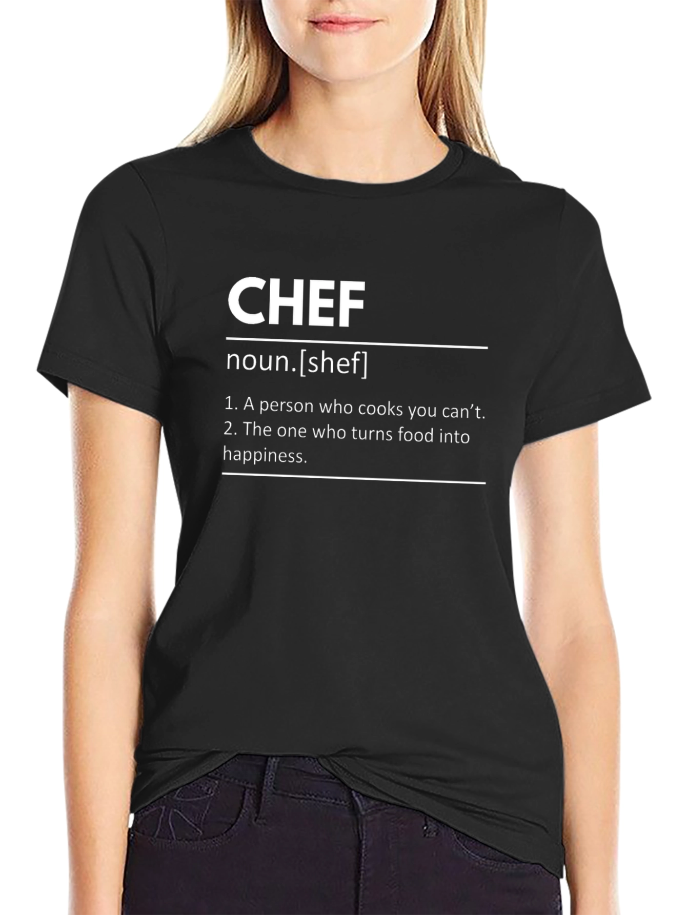 Chef Definition T-Shirt - Culinary Humor Apparel