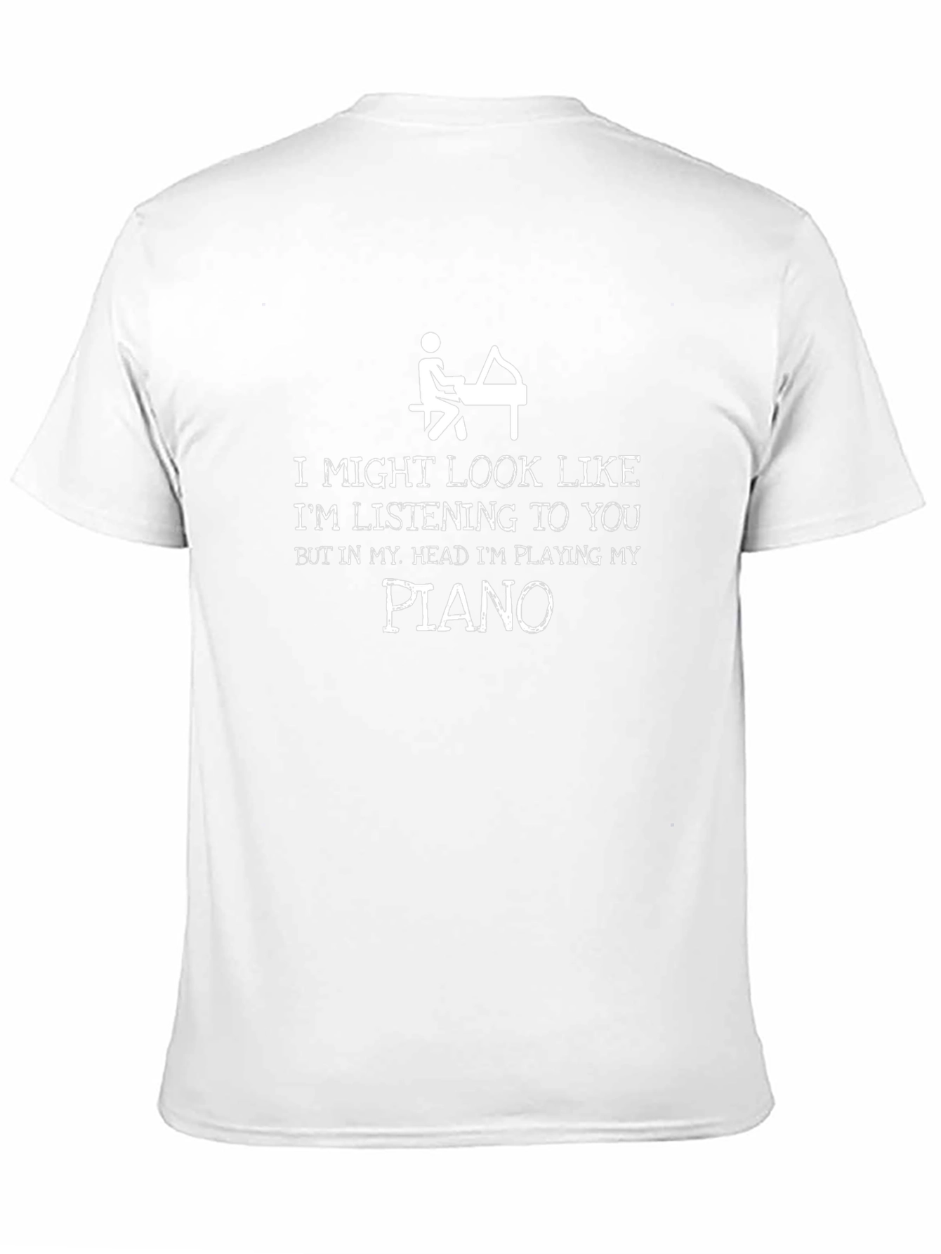 Funny Piano Player T-Shirt - Im Playing Piano