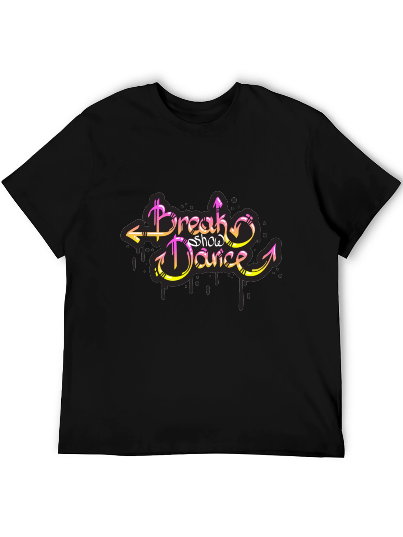 Break Show Dance Graphic Tee - Stylish Cotton T-Shirt