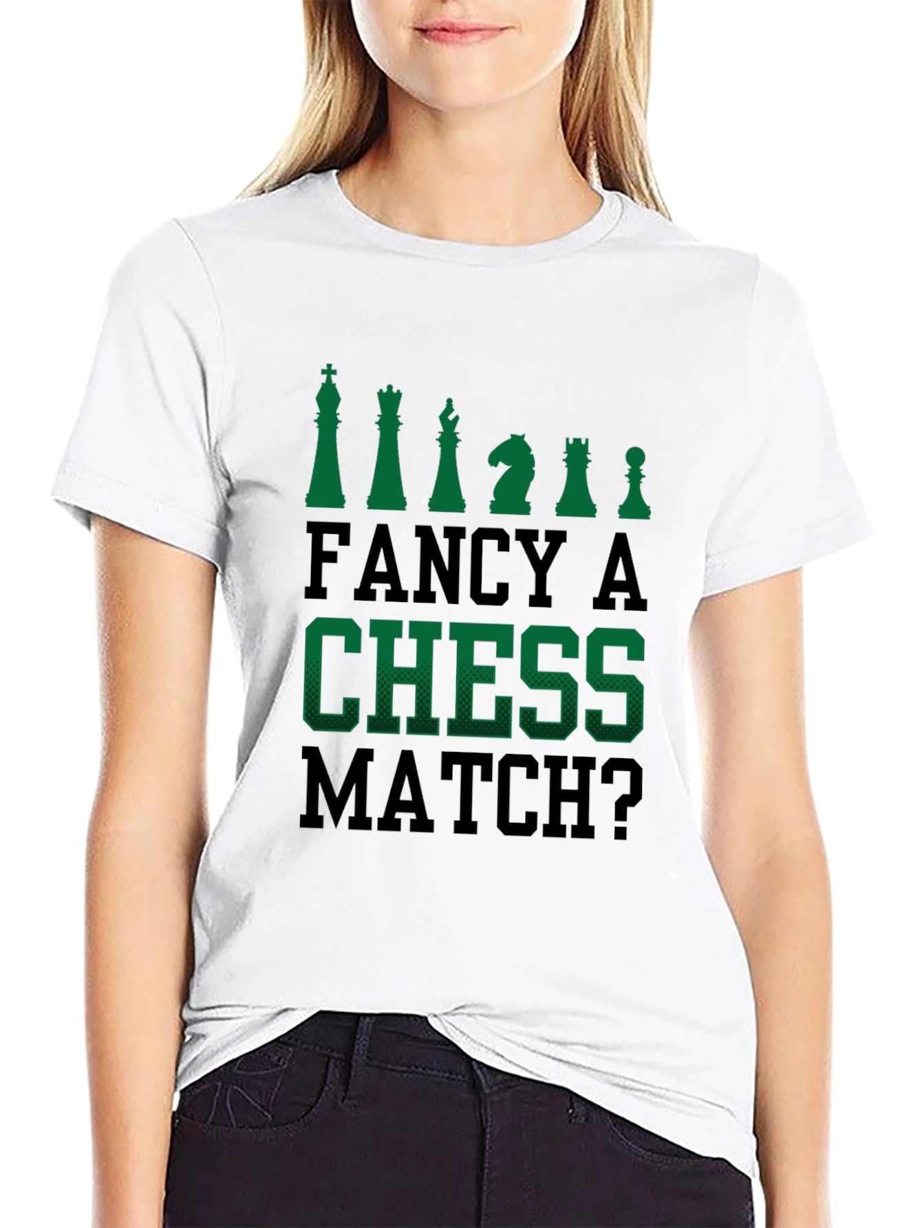 Chess Match Graphic T-Shirt