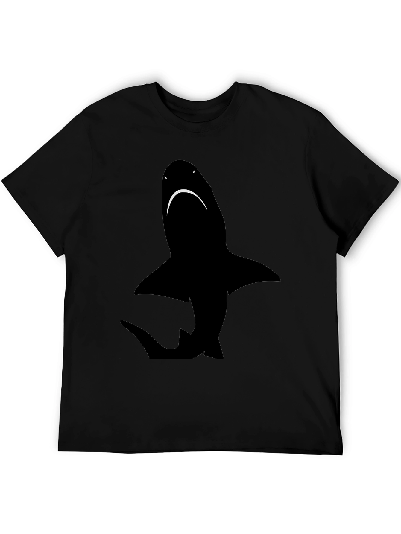 Black Shark Graphic T-Shirt - Cool & Casual