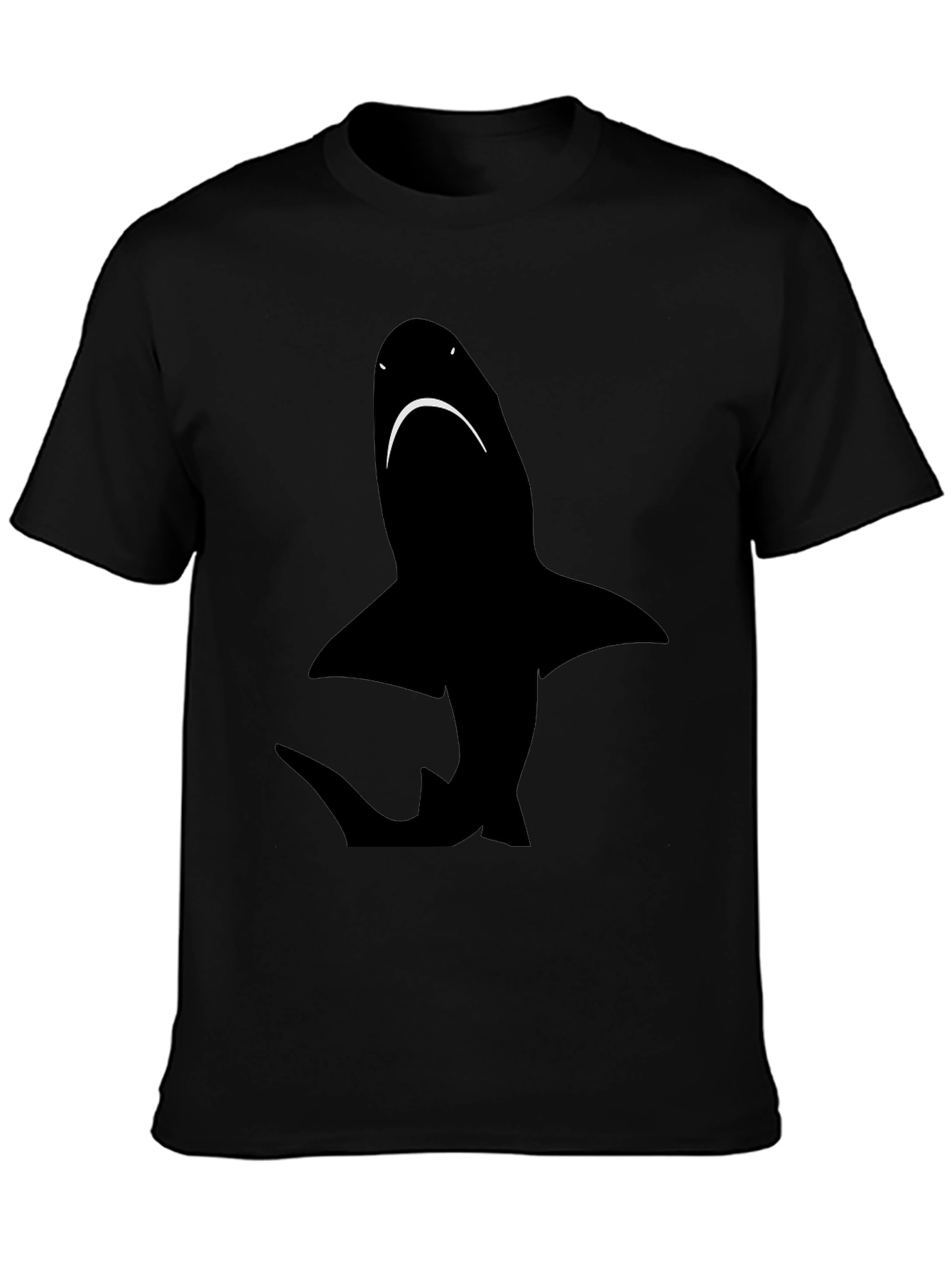 Black Shark Graphic T-Shirt - Cool & Casual