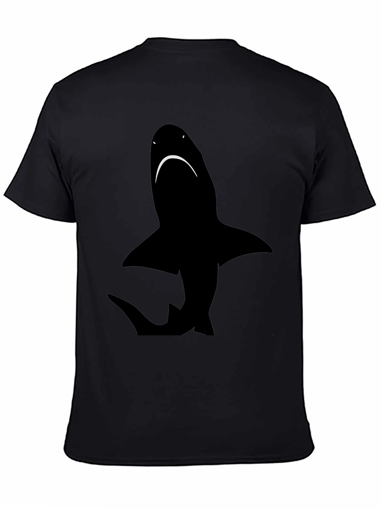Black Shark Graphic T-Shirt - Cool & Casual