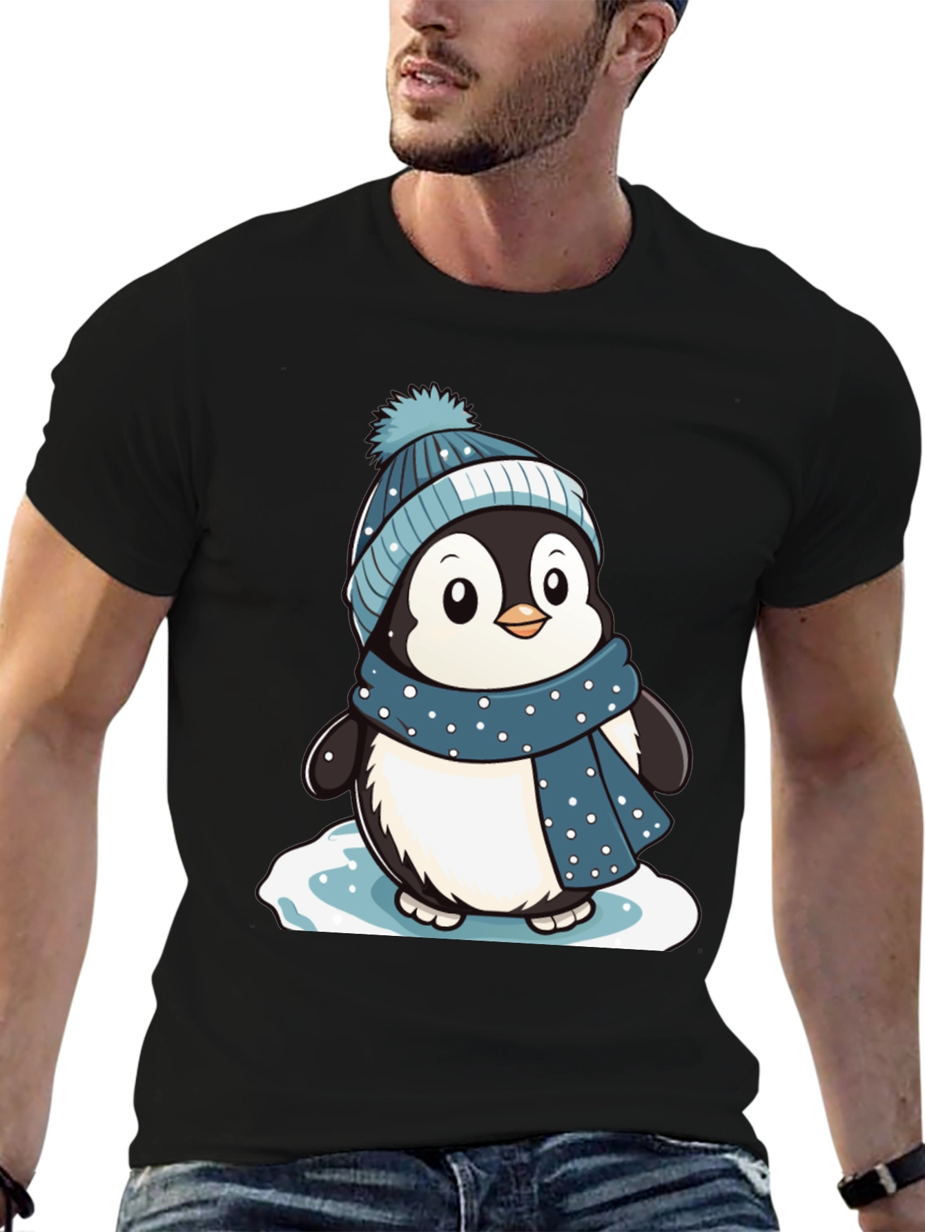 Cute Penguin Winter T-Shirt