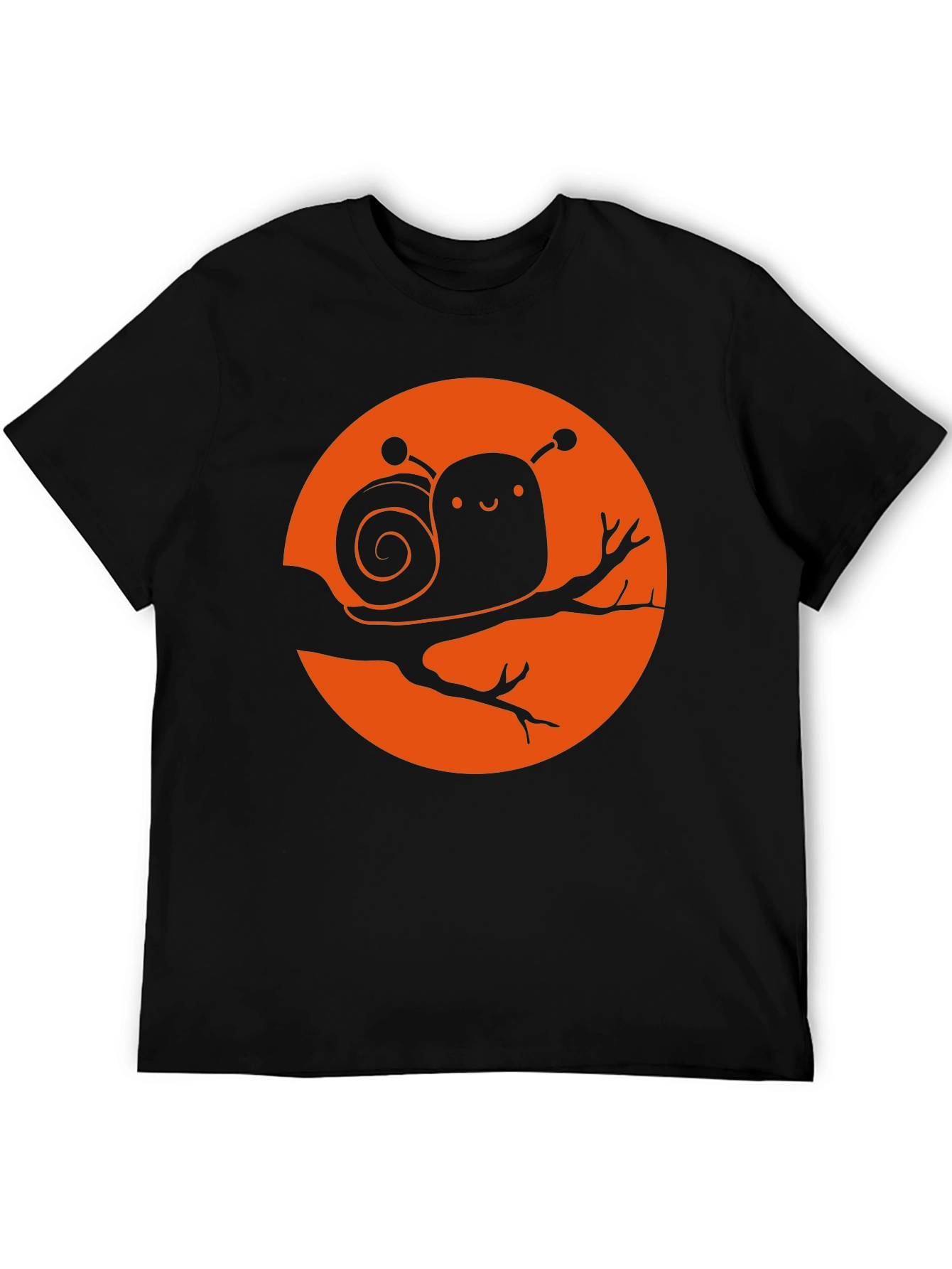 Cute Snail Graphic Tee - Unique Design