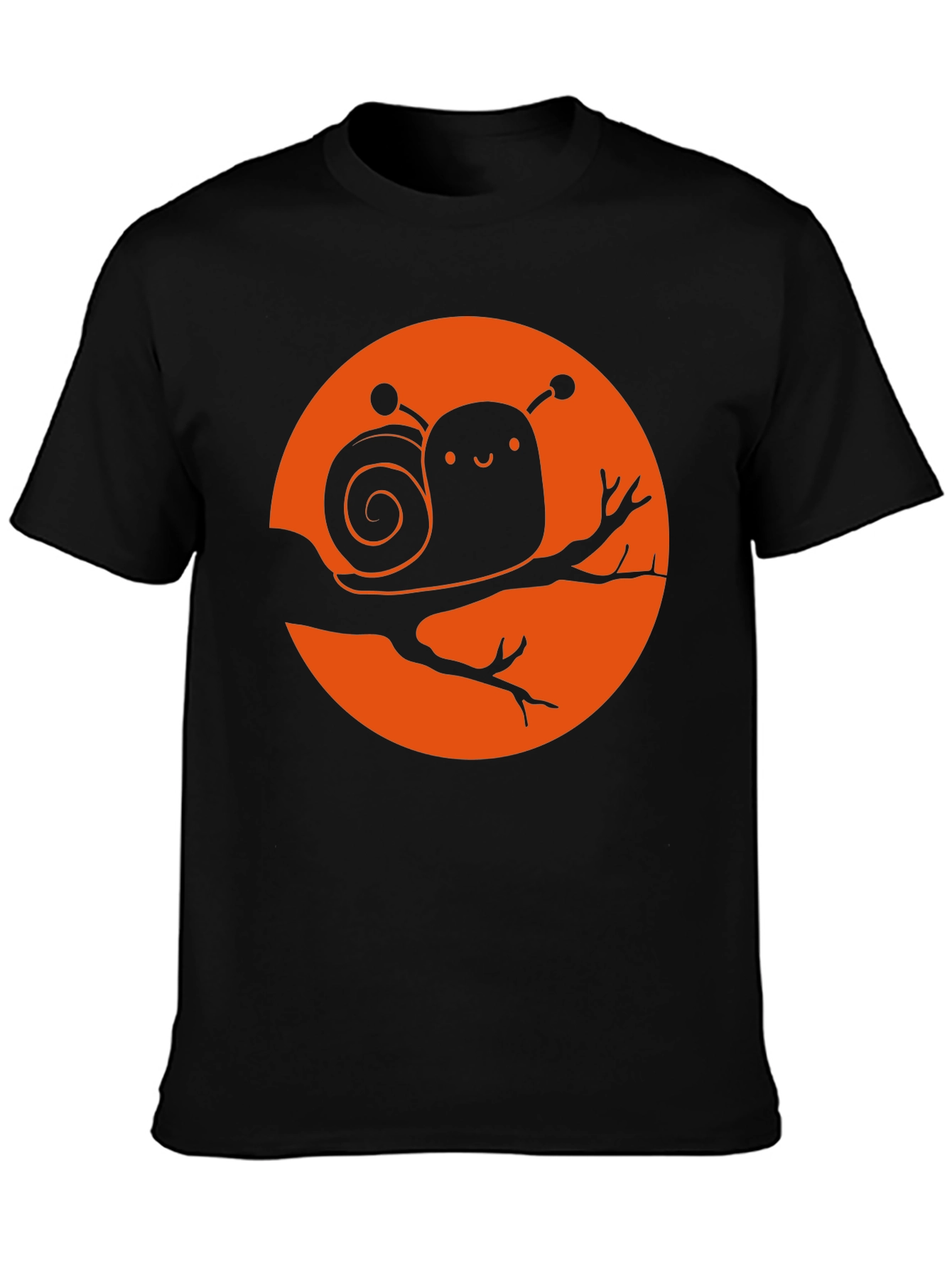 Cute Snail Graphic Tee - Unique Design