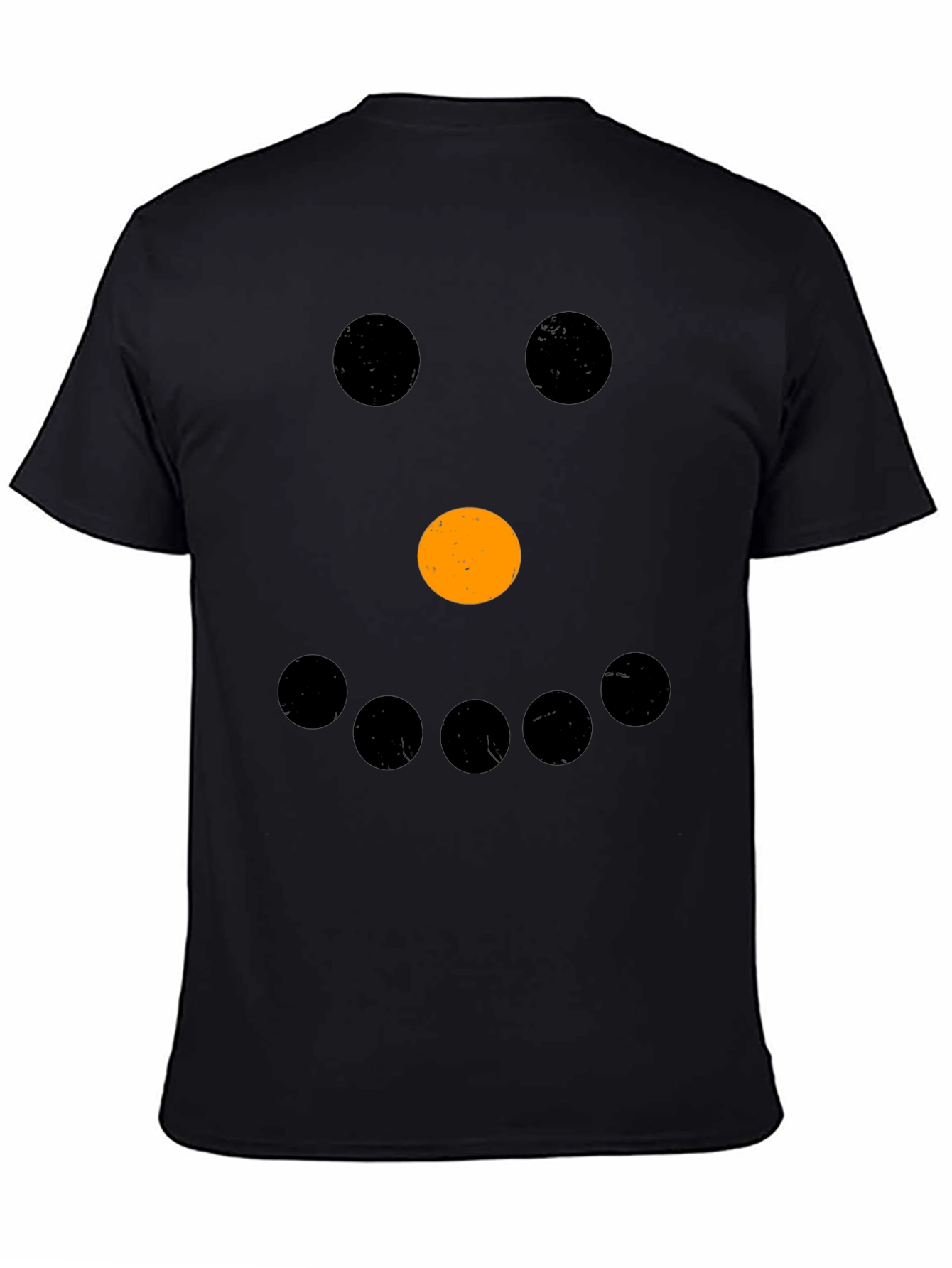 Smiley Face Black T-Shirt