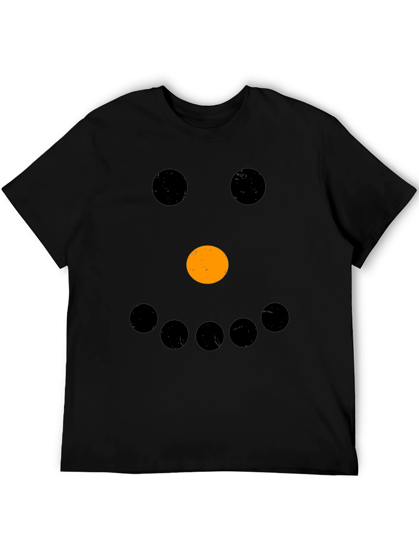 Smiley Face Black T-Shirt