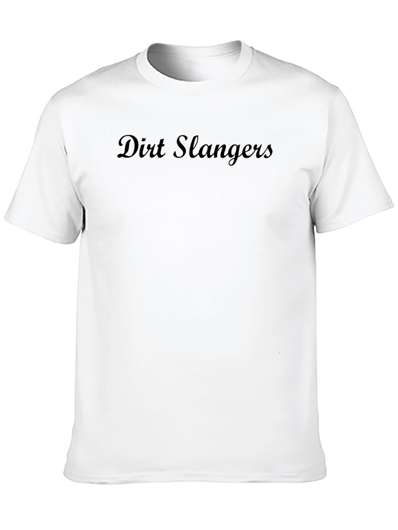 Dirt Slangers T-Shirt - Black Crew Neck Tee