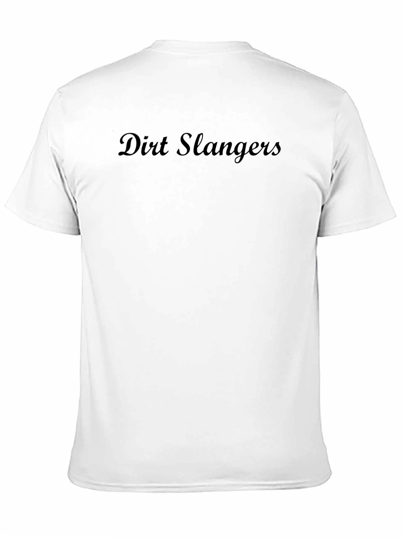 Dirt Slangers T-Shirt - Black Crew Neck Tee
