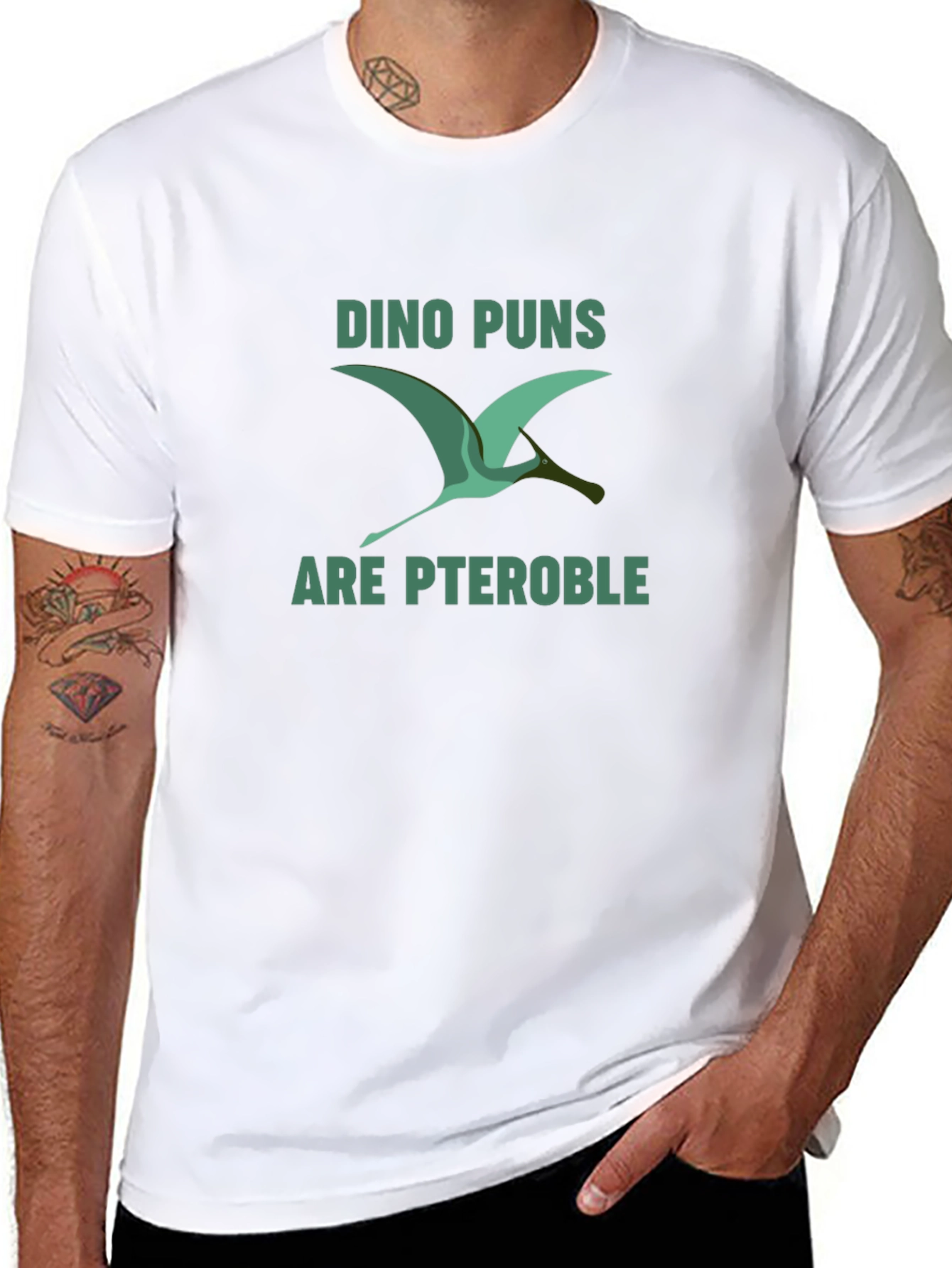 Dino Puns T-Shirt - Pterodactyl Pun Shirt