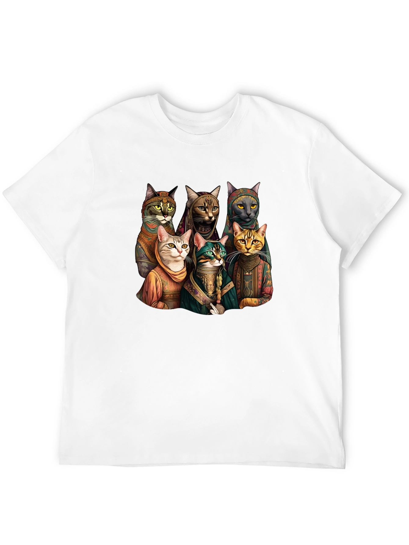 Cats Band Funny Graphic Tee