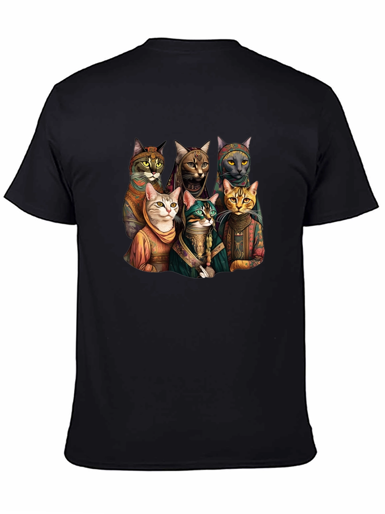 Cats Band Funny Graphic Tee