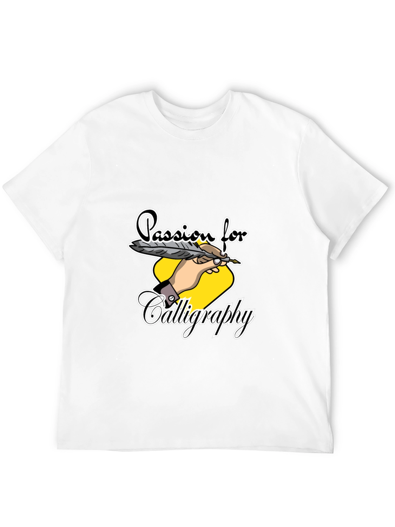 Passion for Calligraphy T-Shirt - Classic Black Tee