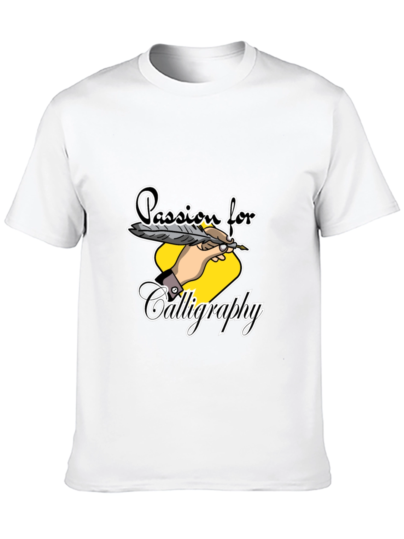 Passion for Calligraphy T-Shirt - Classic Black Tee
