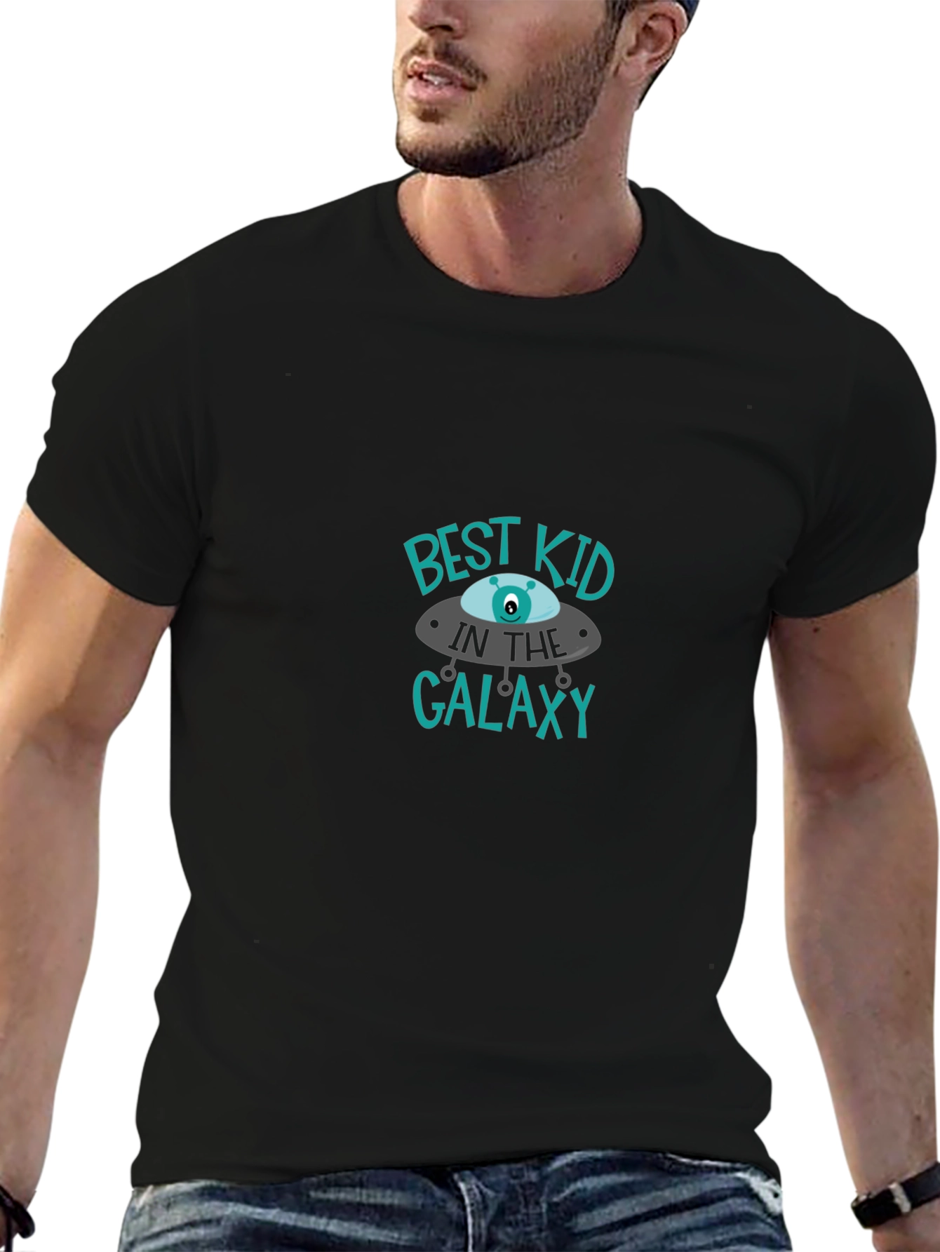 Best Kid in the Galaxy T-Shirt - Black