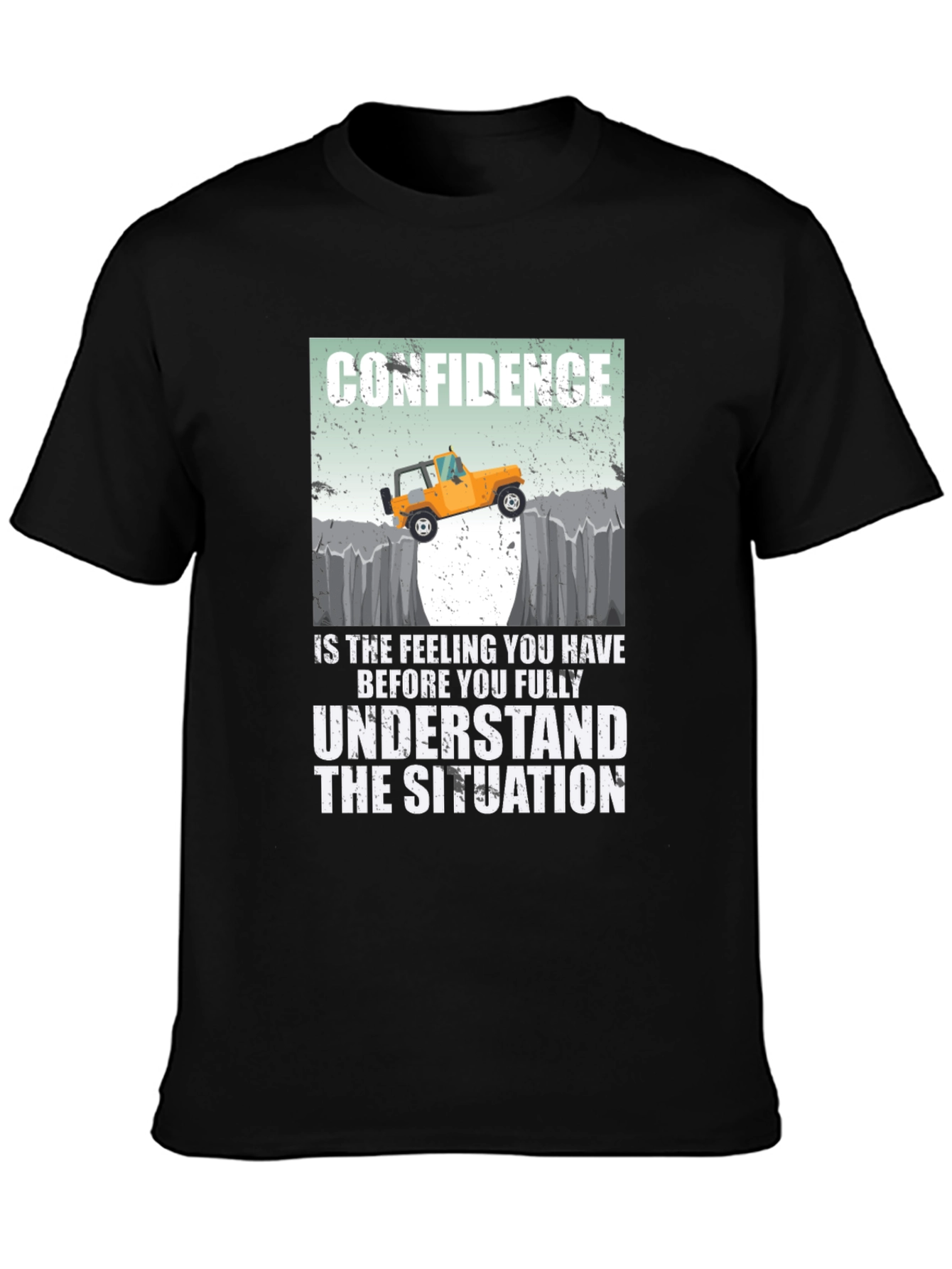 Confidence Jeep Off-Roading T-Shirt