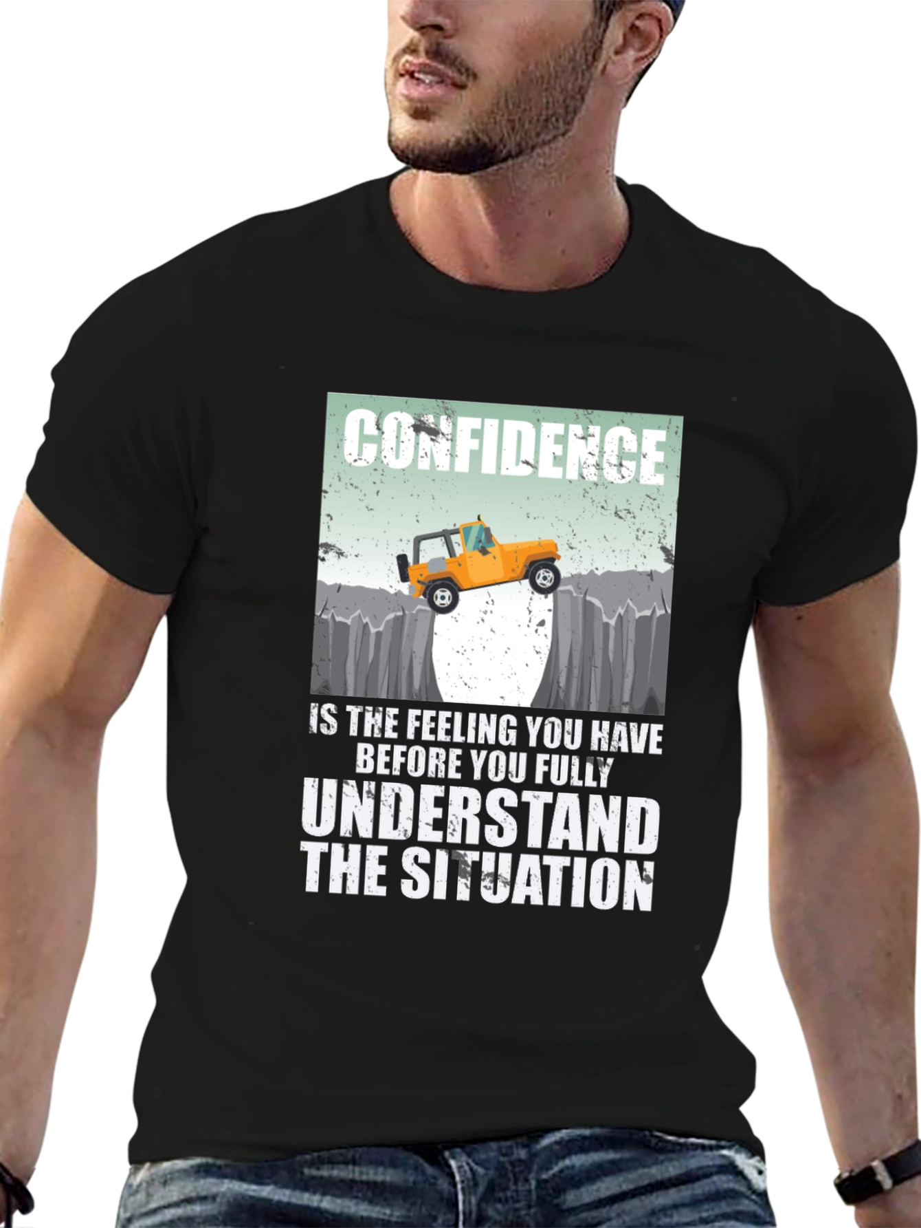 Confidence Jeep Off-Roading T-Shirt