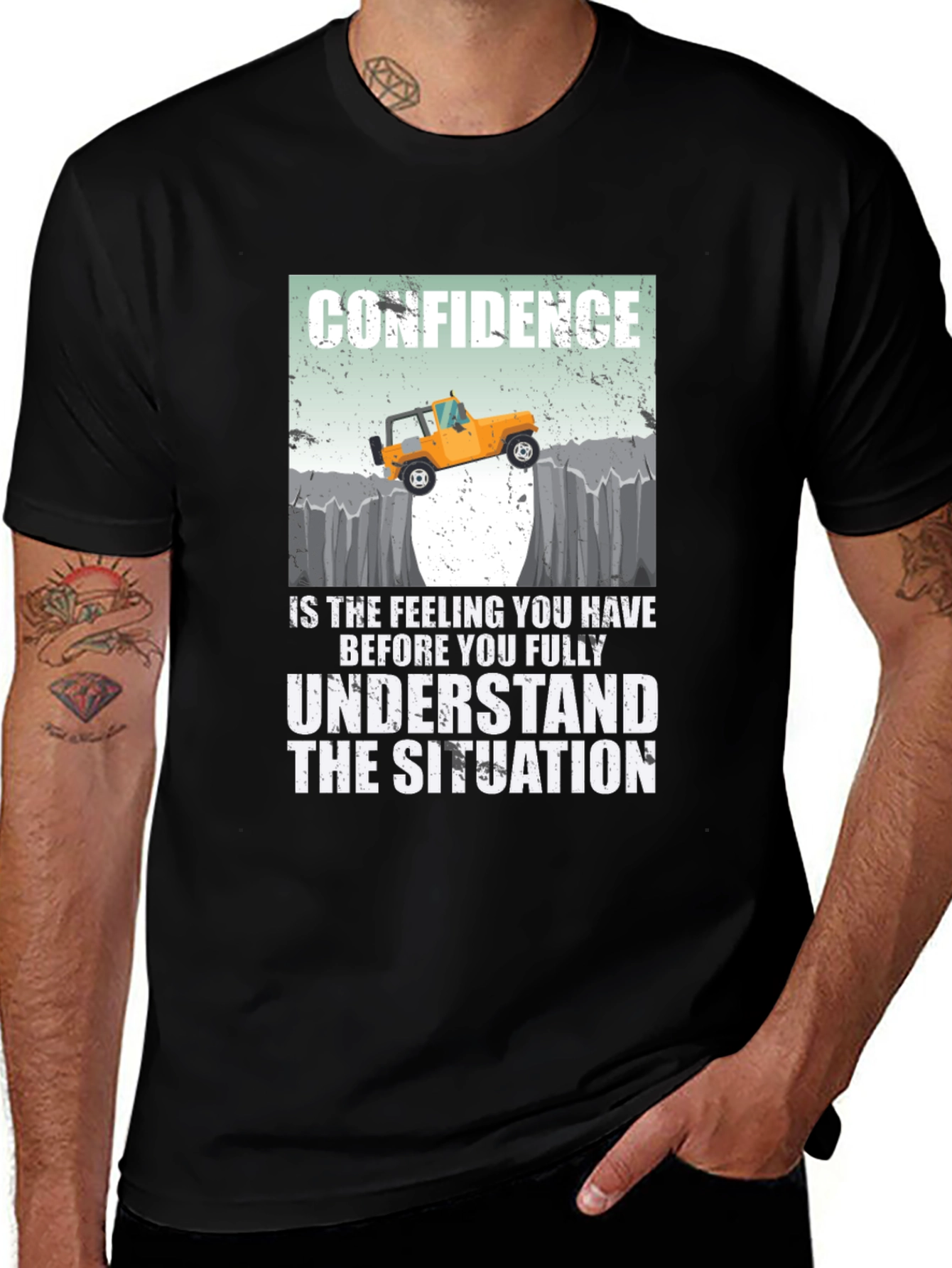 Confidence Jeep Off-Roading T-Shirt
