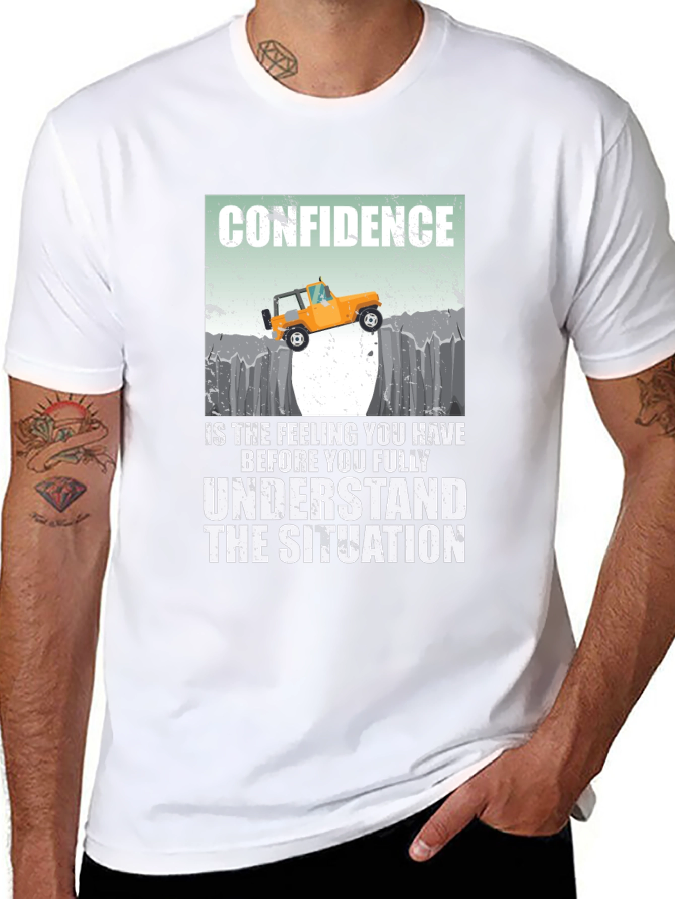 Confidence Jeep Off-Roading T-Shirt
