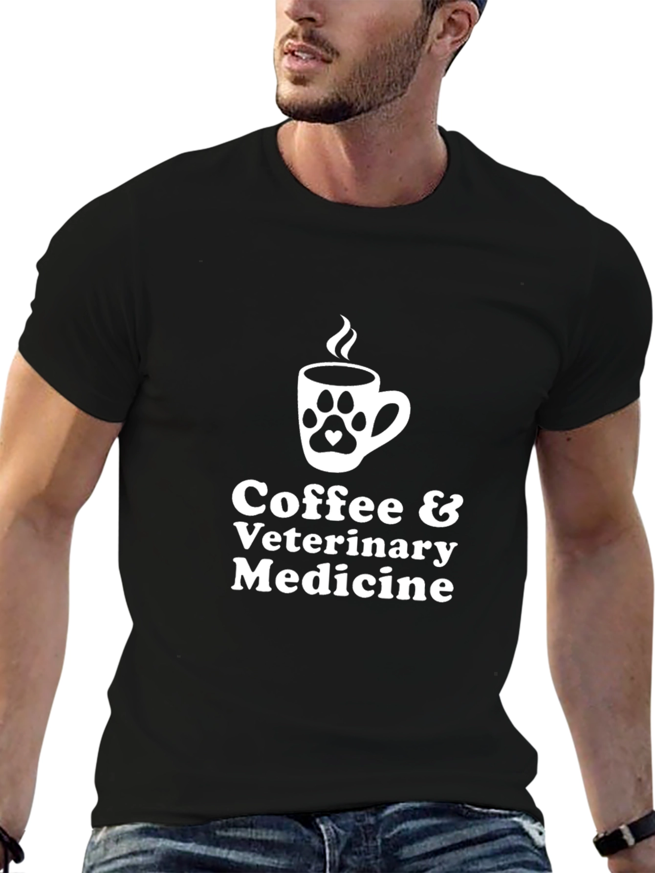 Coffee & Veterinary Medicine Graphic Tee