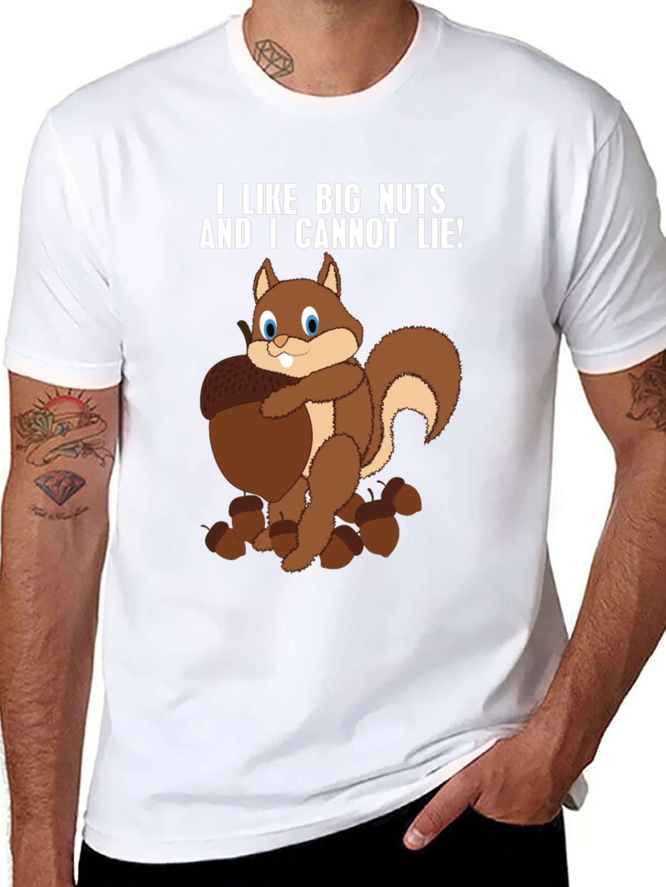 Big Nuts Squirrel Tee