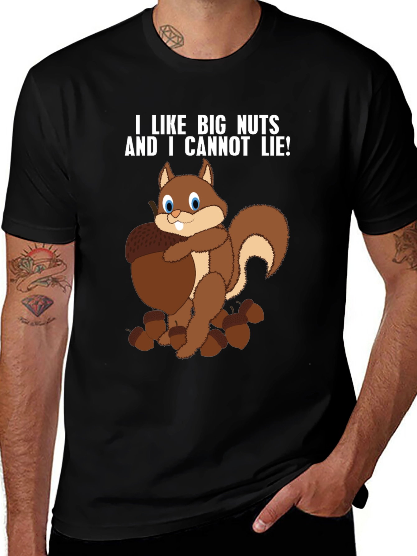 Big Nuts Squirrel Tee