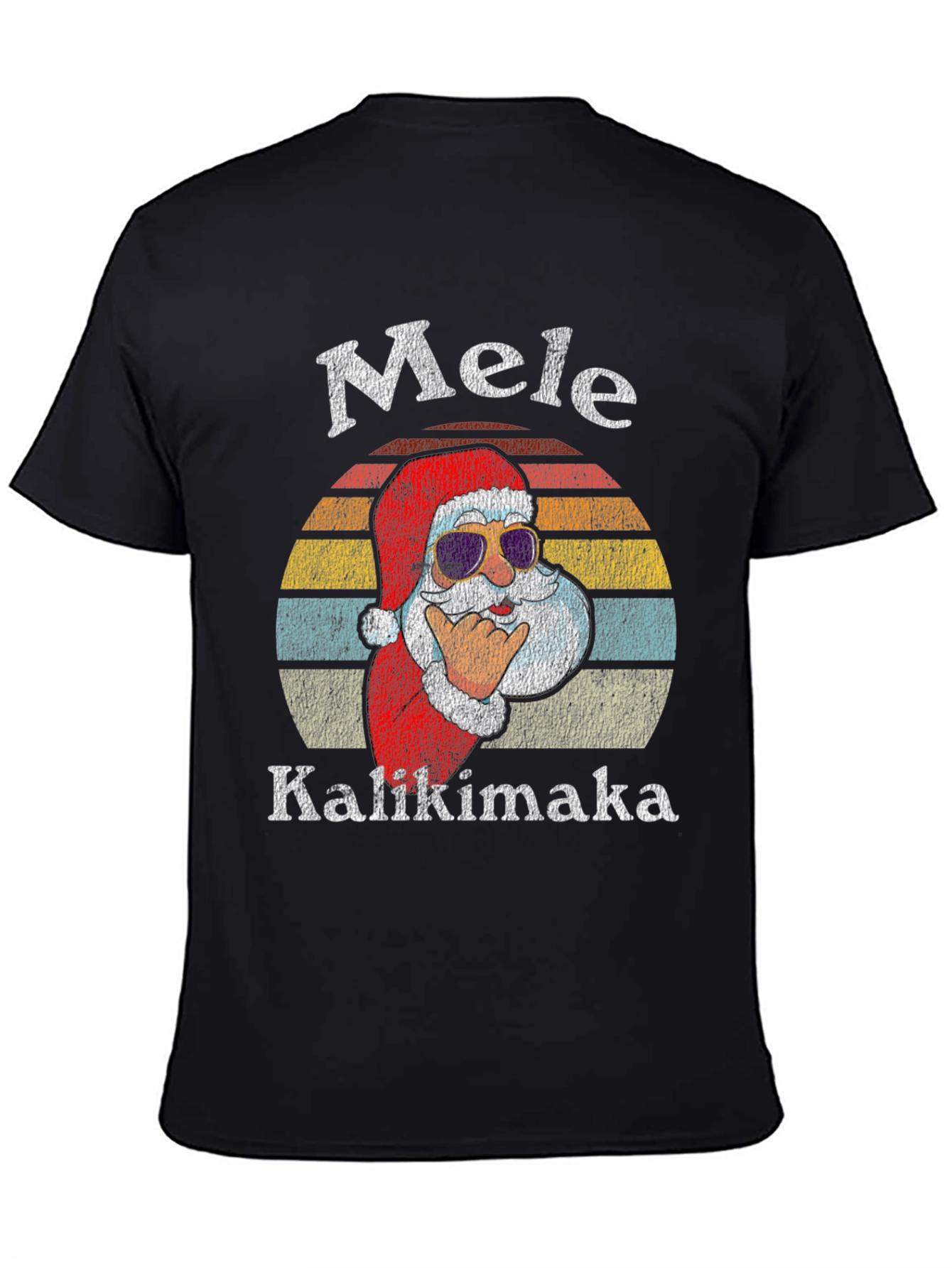 Mele Kalikimaka Santa T-Shirt