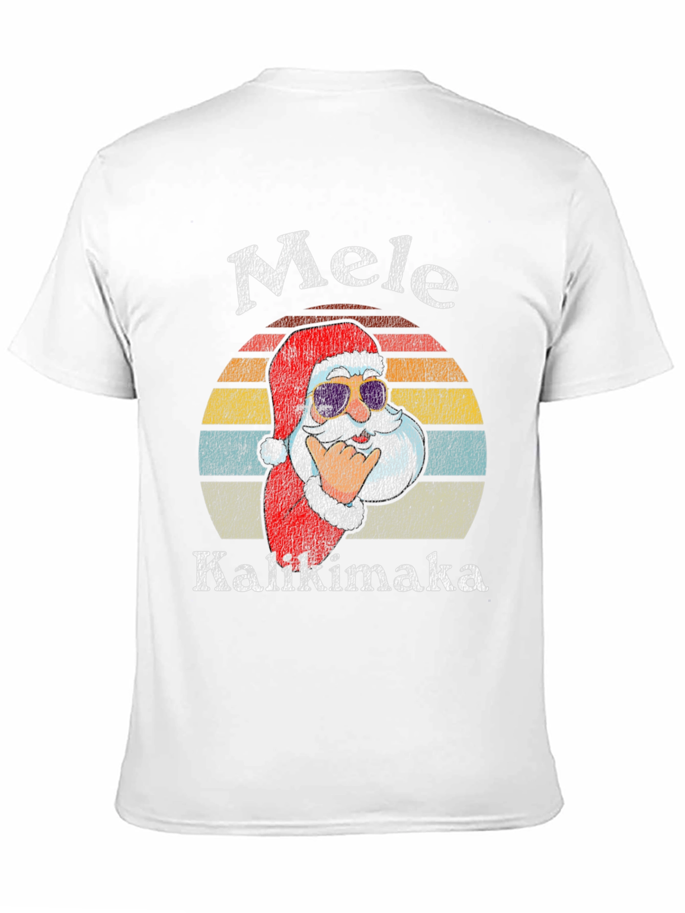 Mele Kalikimaka Santa T-Shirt