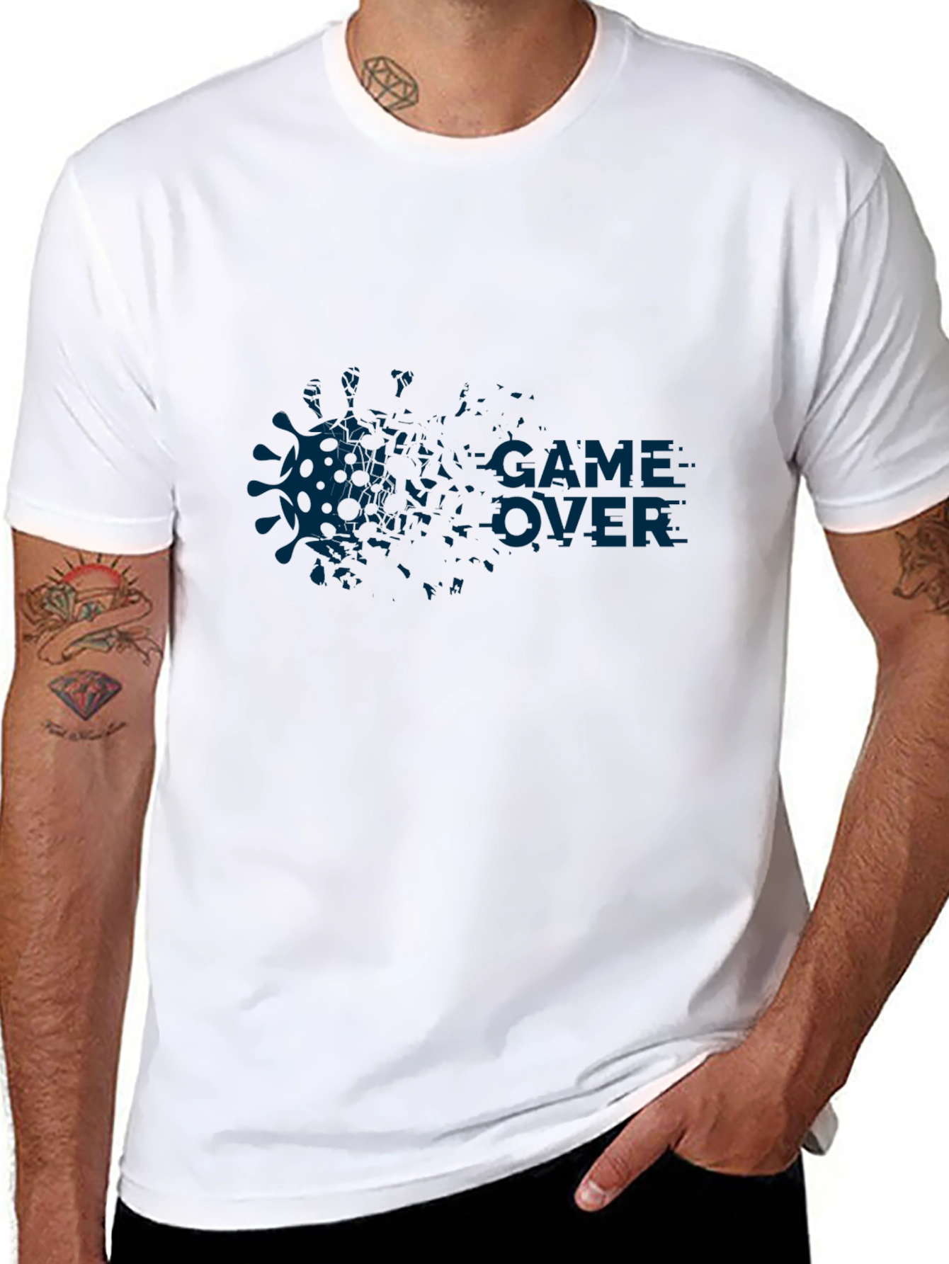 Game Over T-Shirt - Novelty Pandemic Tee