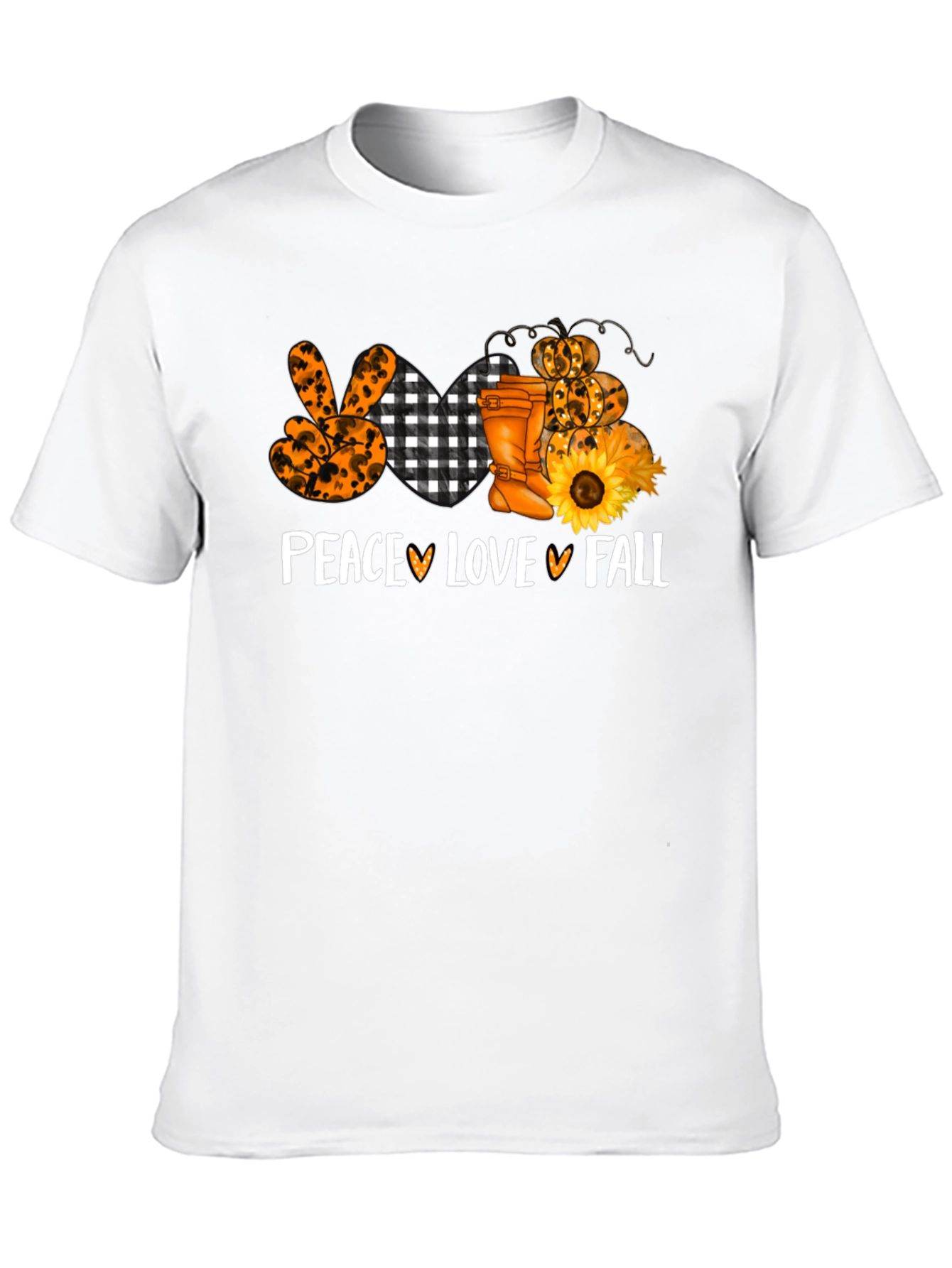 Peace Love Fall Graphic Tee