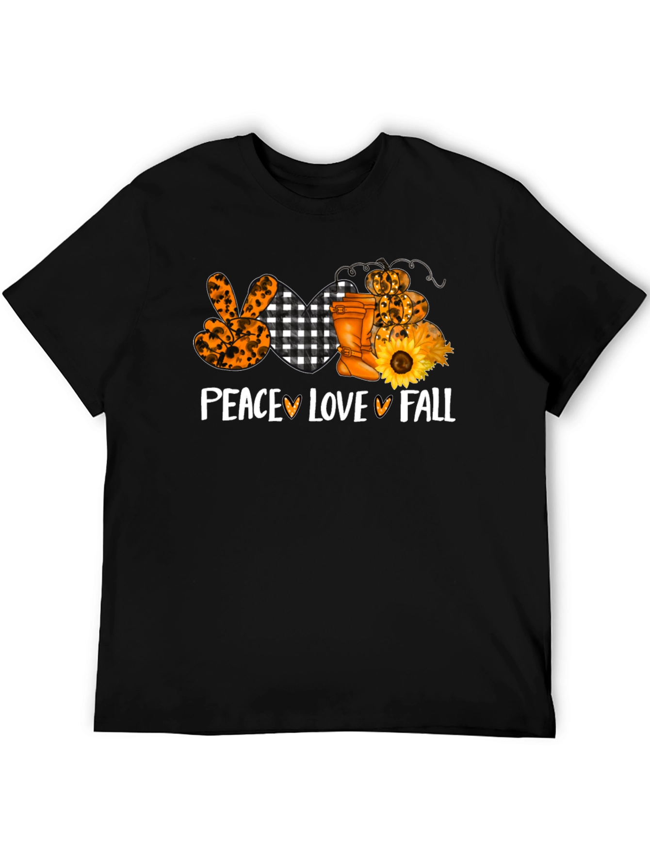 Peace Love Fall Graphic Tee