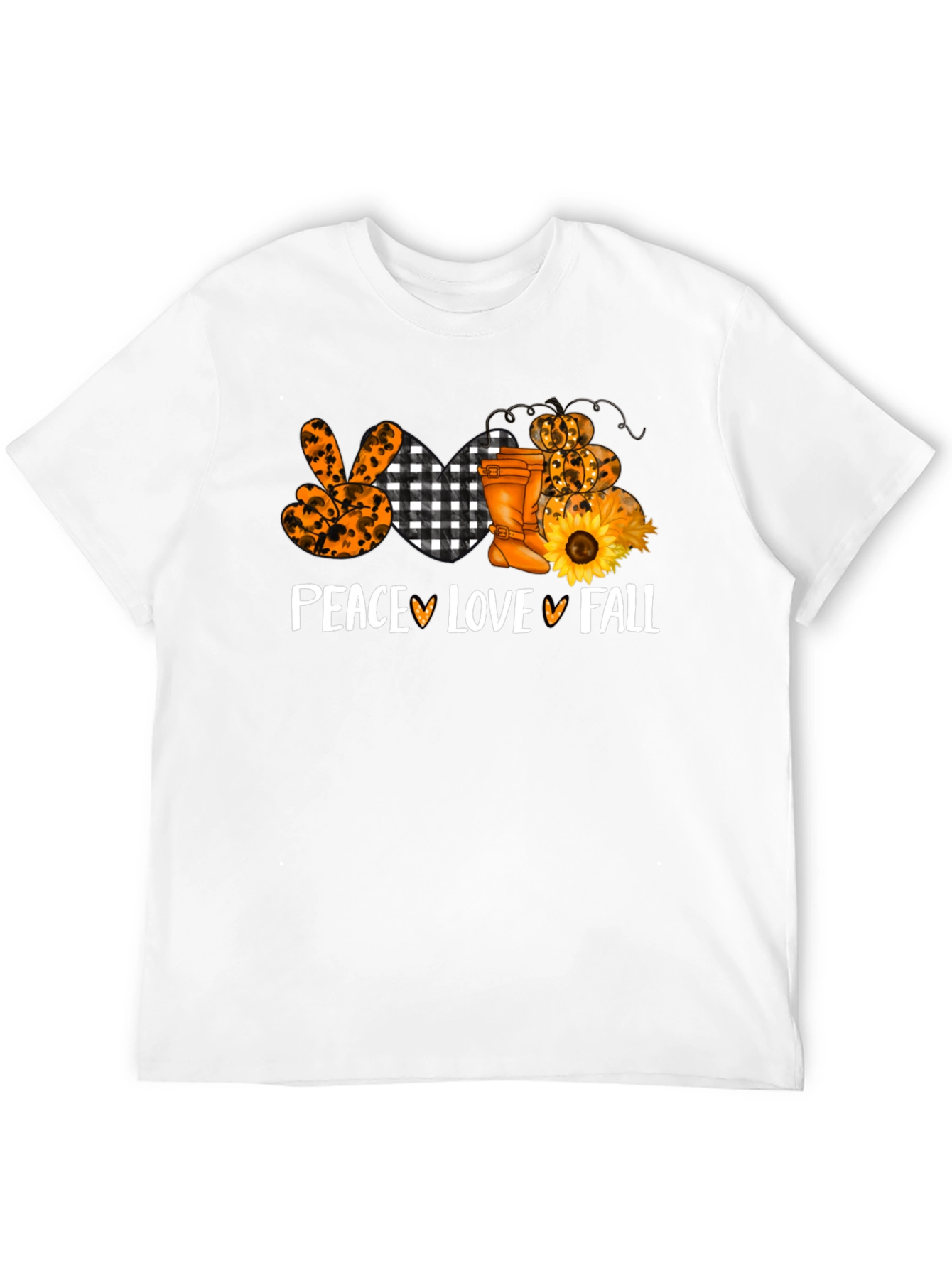 Peace Love Fall Graphic Tee