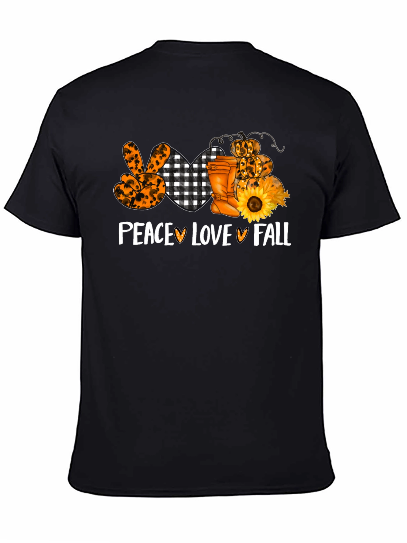 Peace Love Fall Graphic Tee
