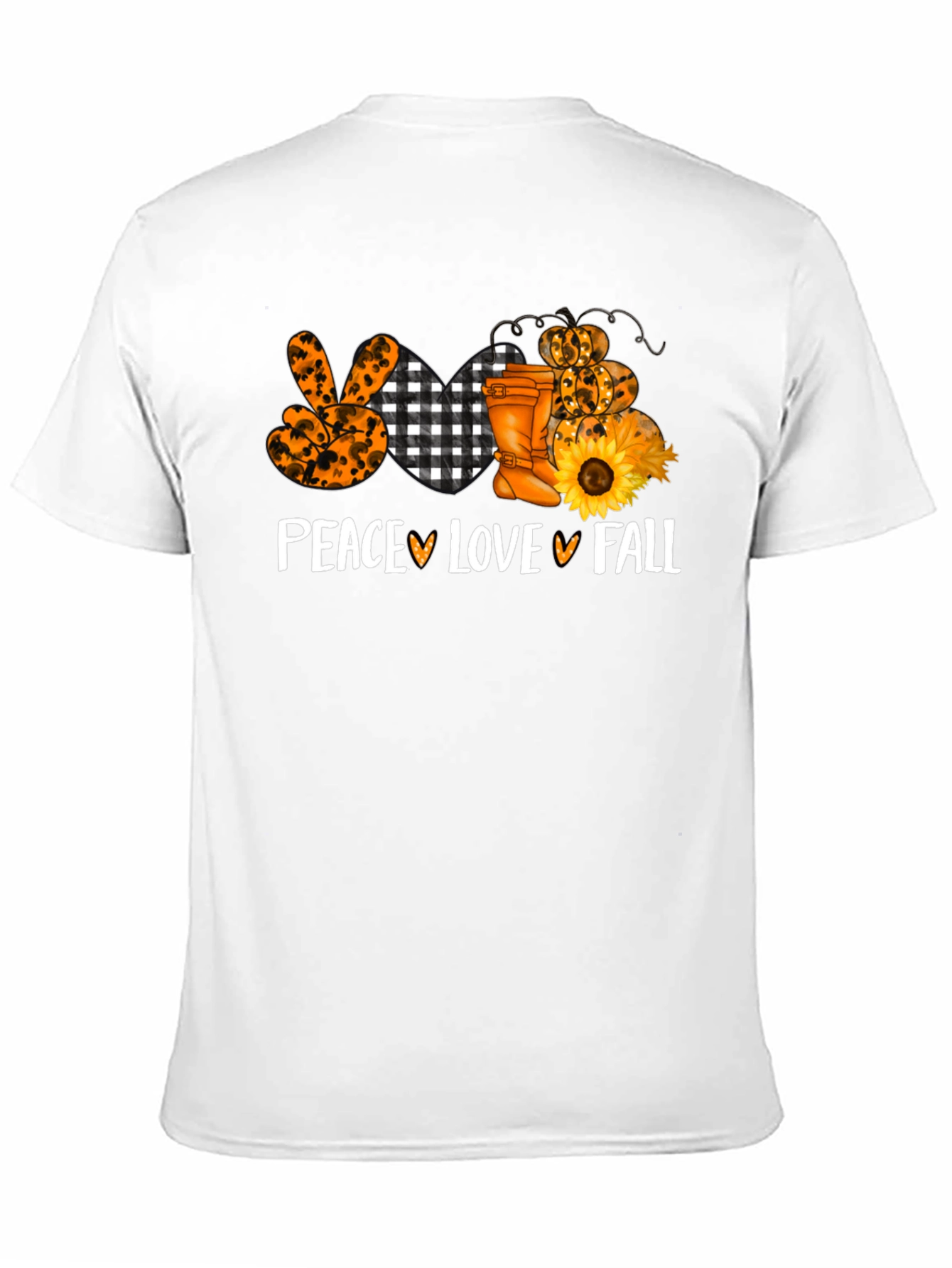 Peace Love Fall Graphic Tee