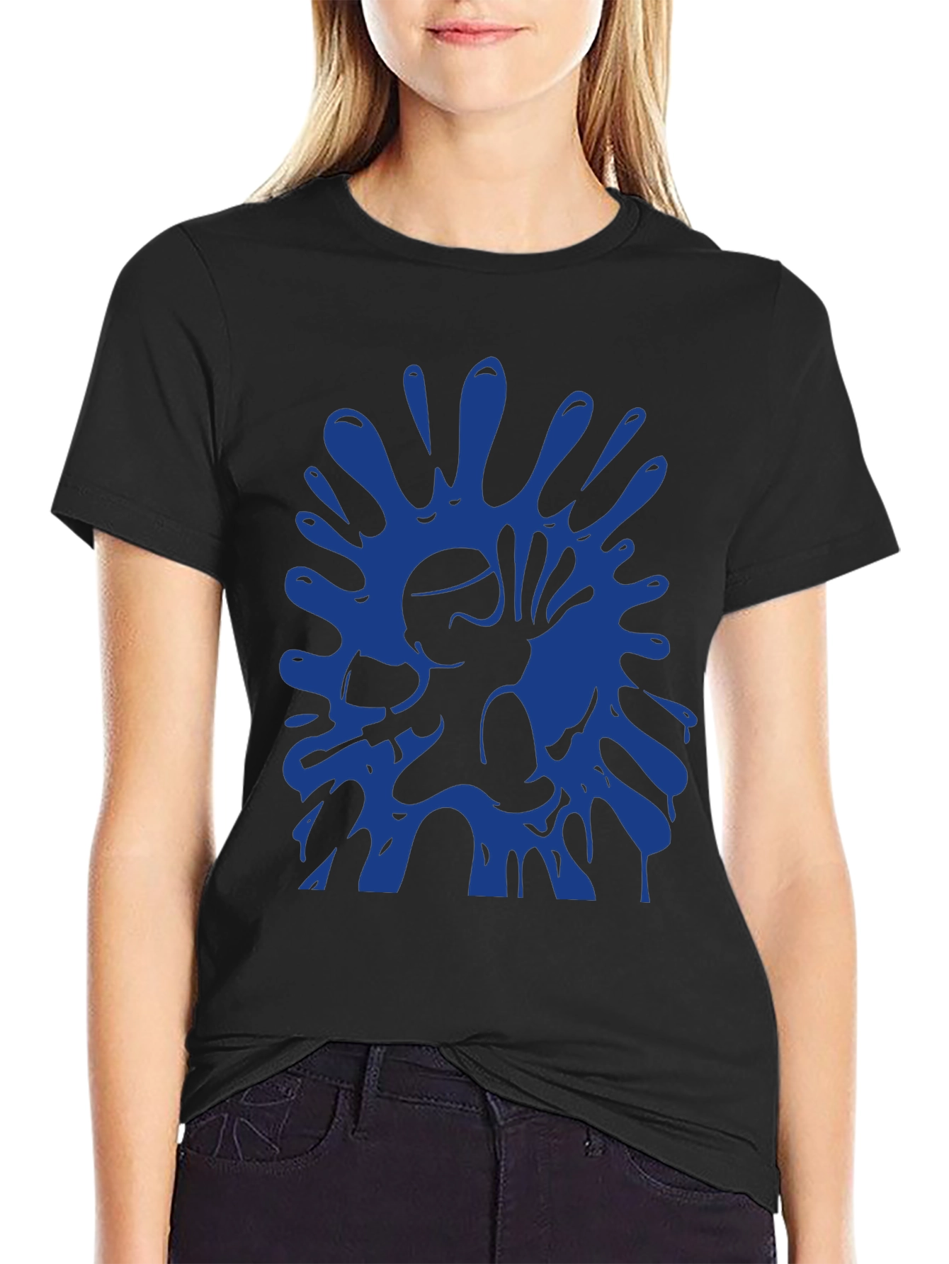Game Splash Black T-Shirt