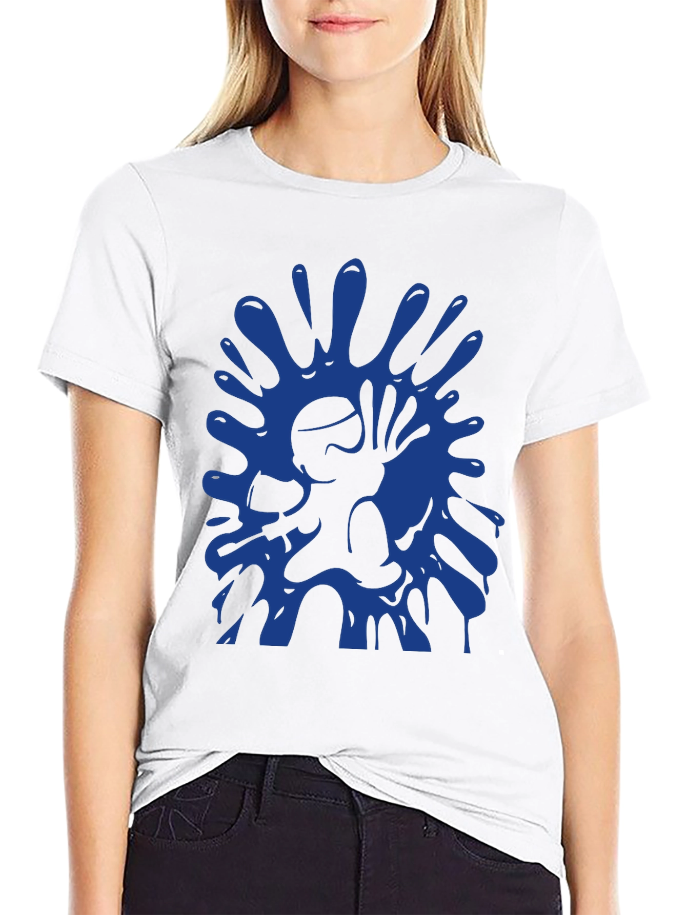 Game Splash Black T-Shirt