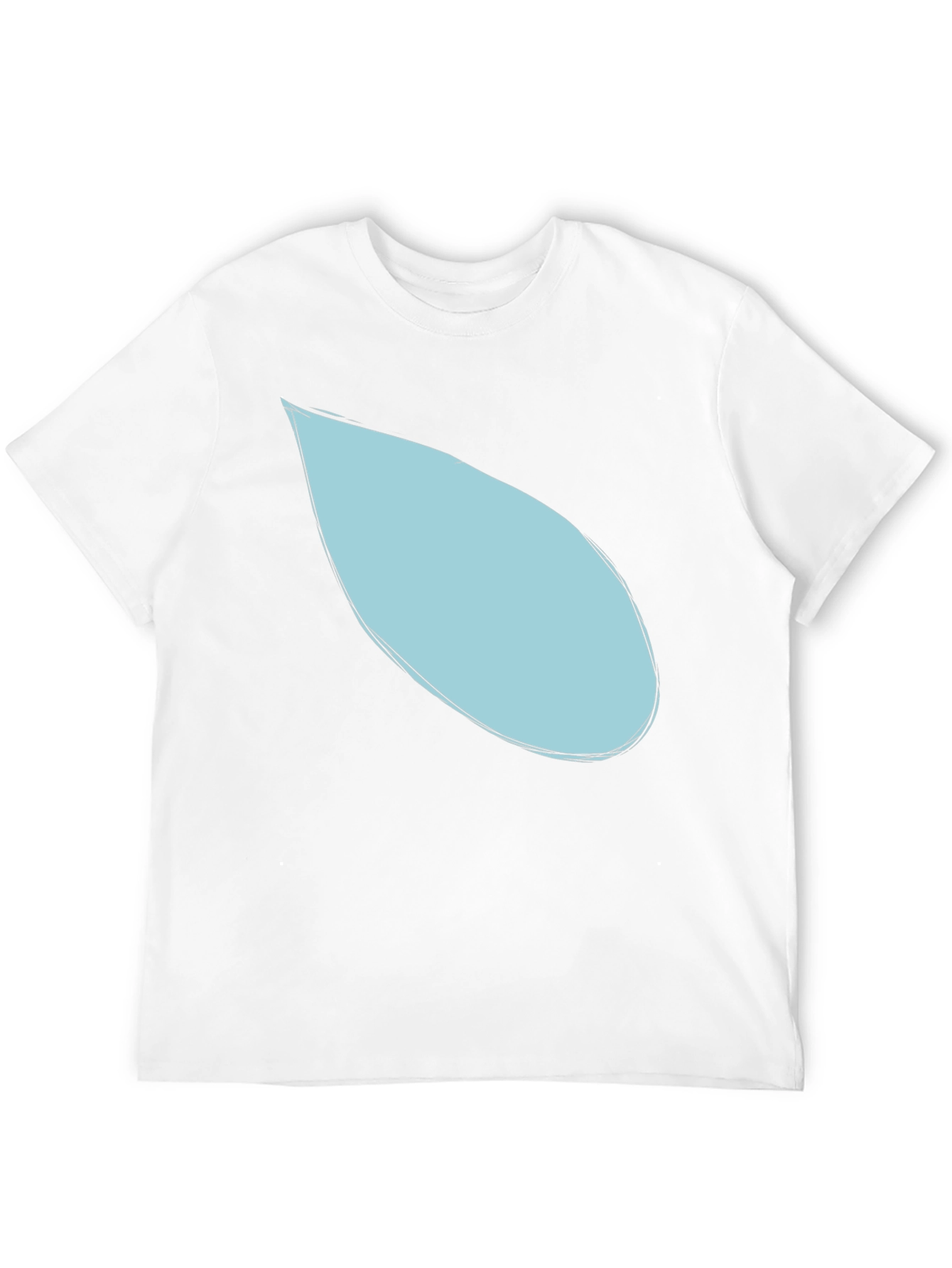 Teardrop Graphic Black T-Shirt