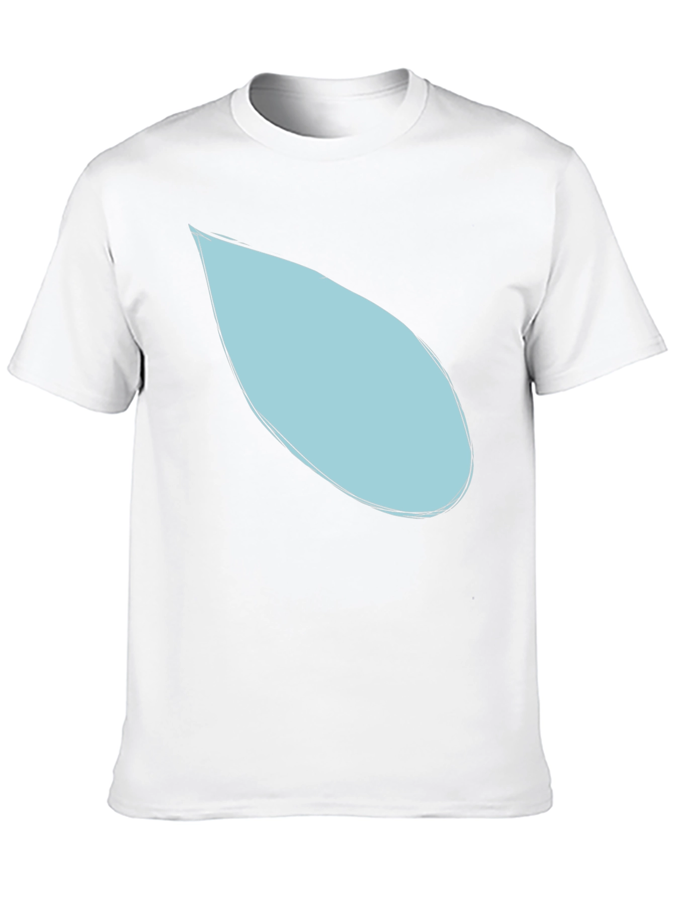 Teardrop Graphic Black T-Shirt