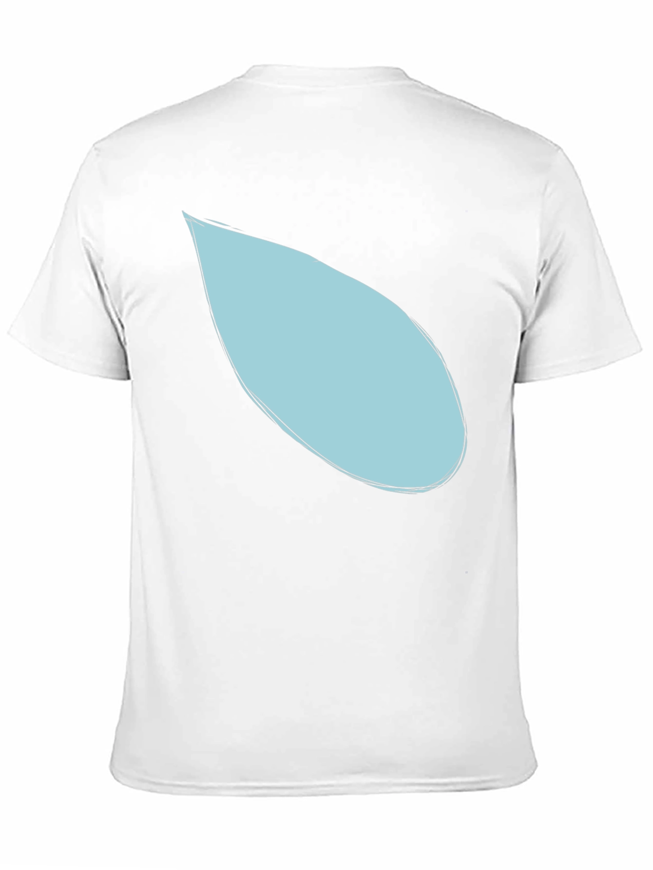 Teardrop Graphic Black T-Shirt