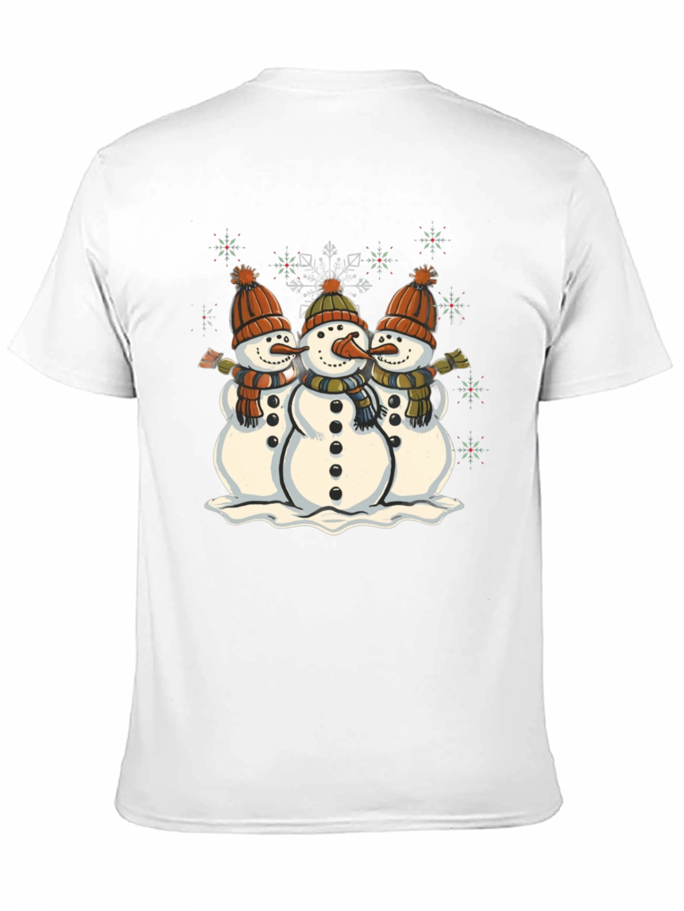 Festive Snowmen Graphic Tee