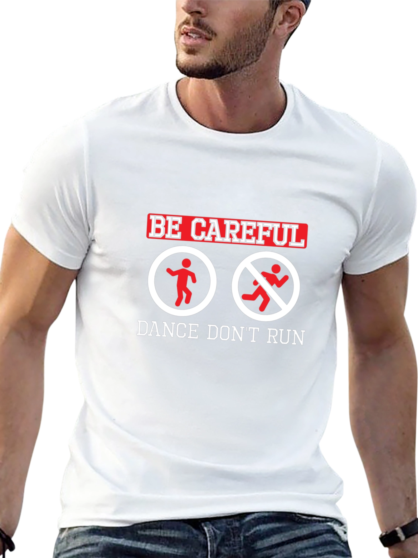 Dance Dont Run Graphic Tee