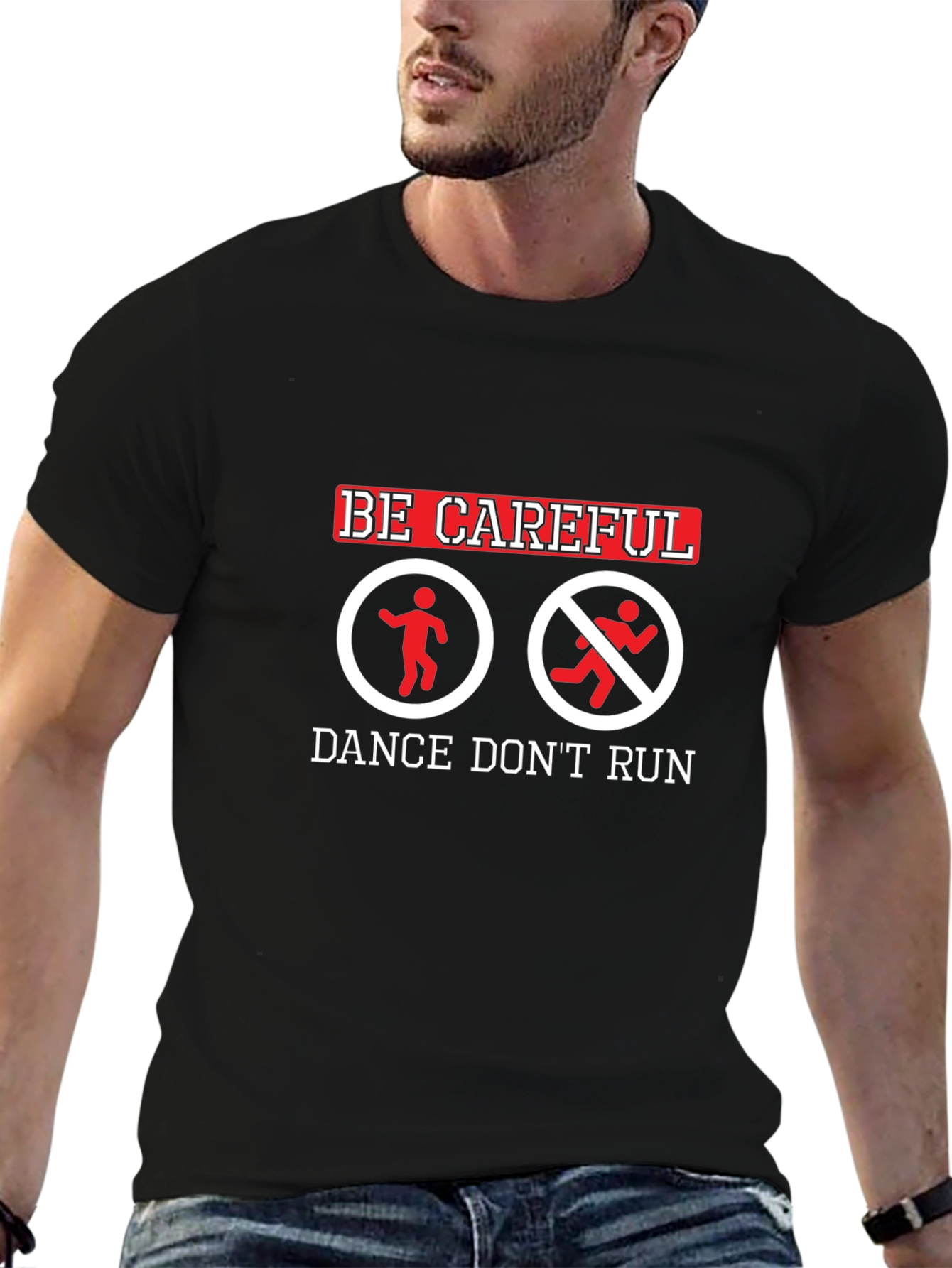 Dance Dont Run Graphic Tee