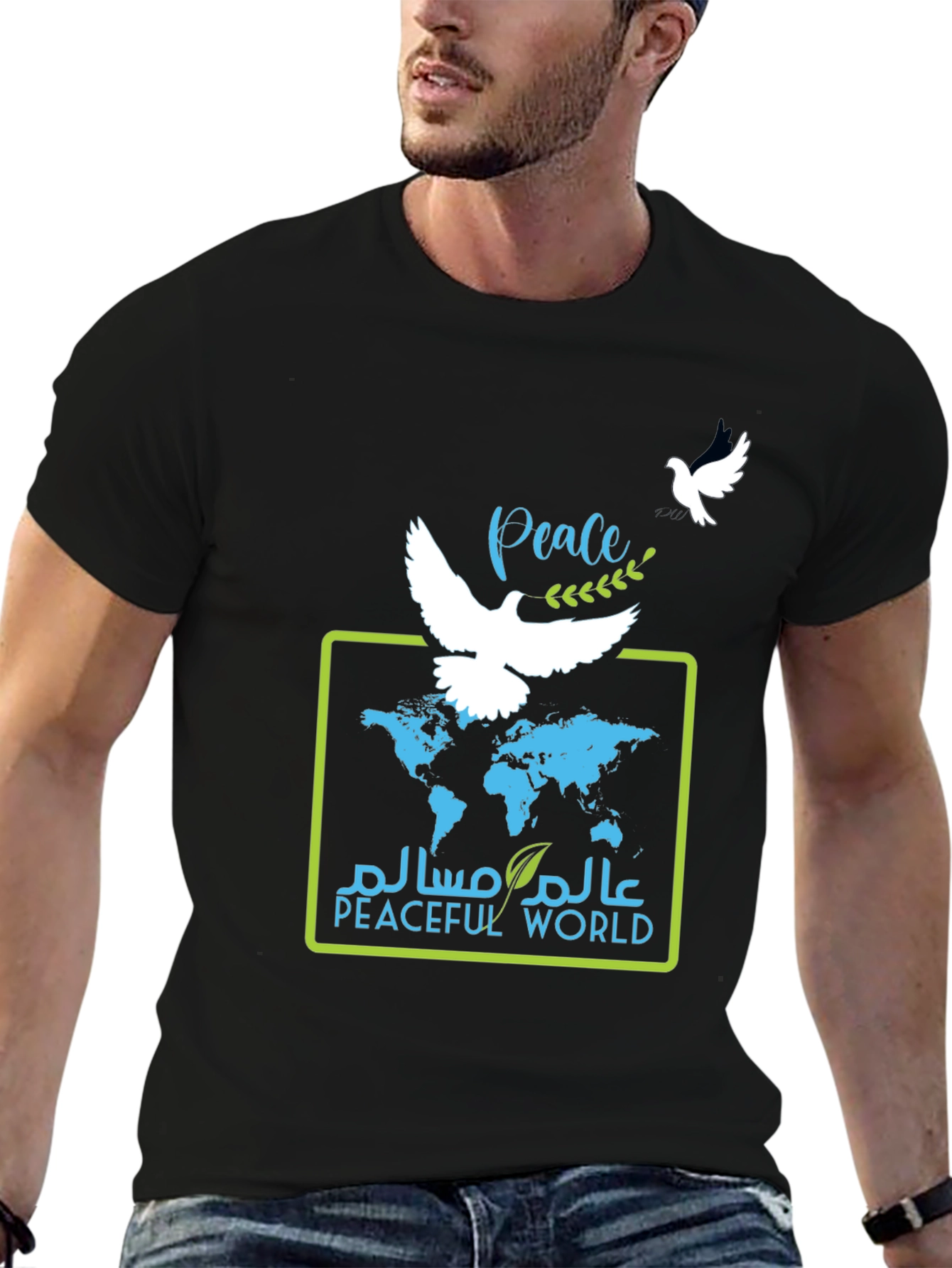 Peaceful World Graphic T-Shirt